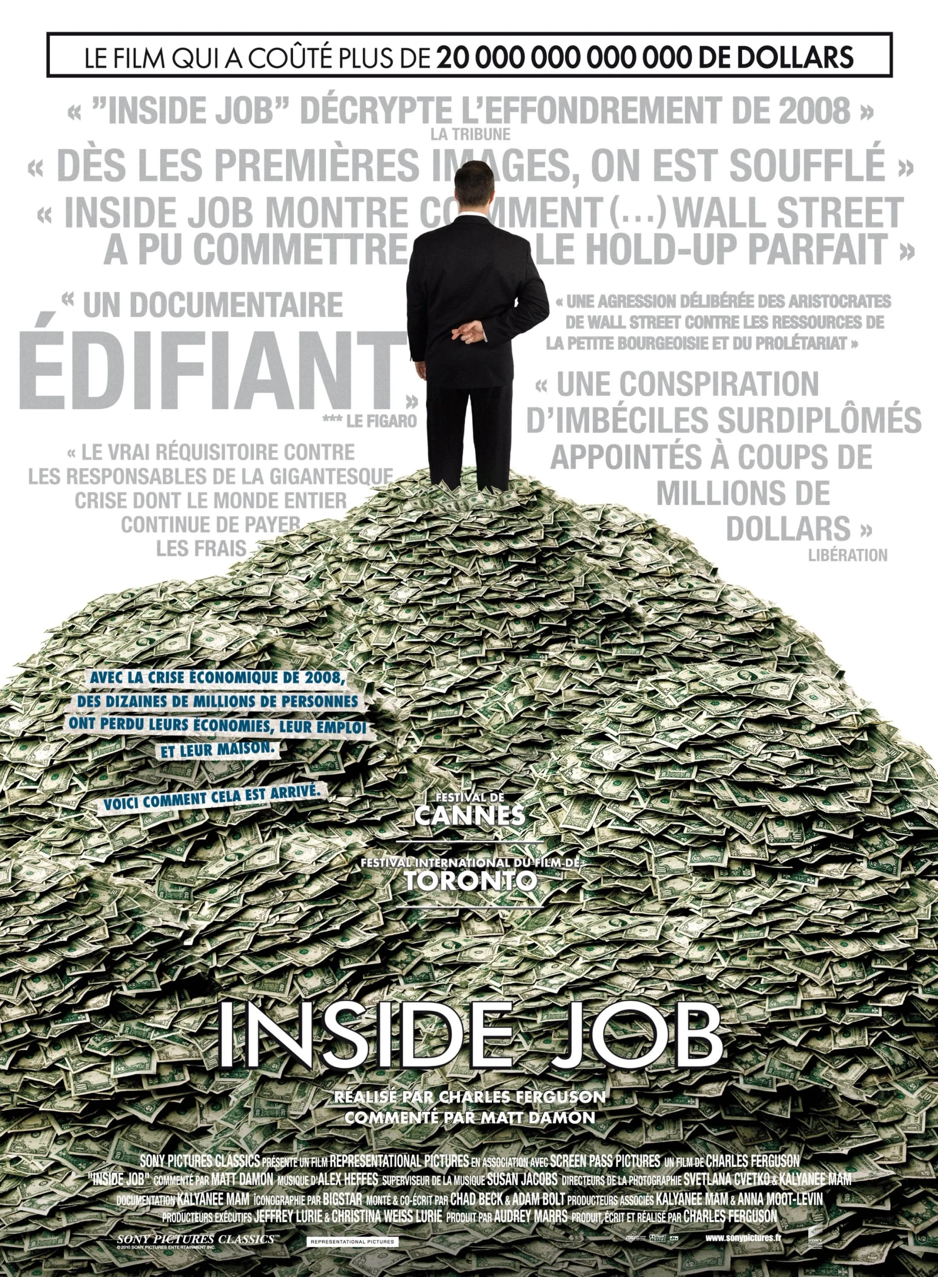 مستند سوءاستفاده از جایگاه (Inside Job 2010)