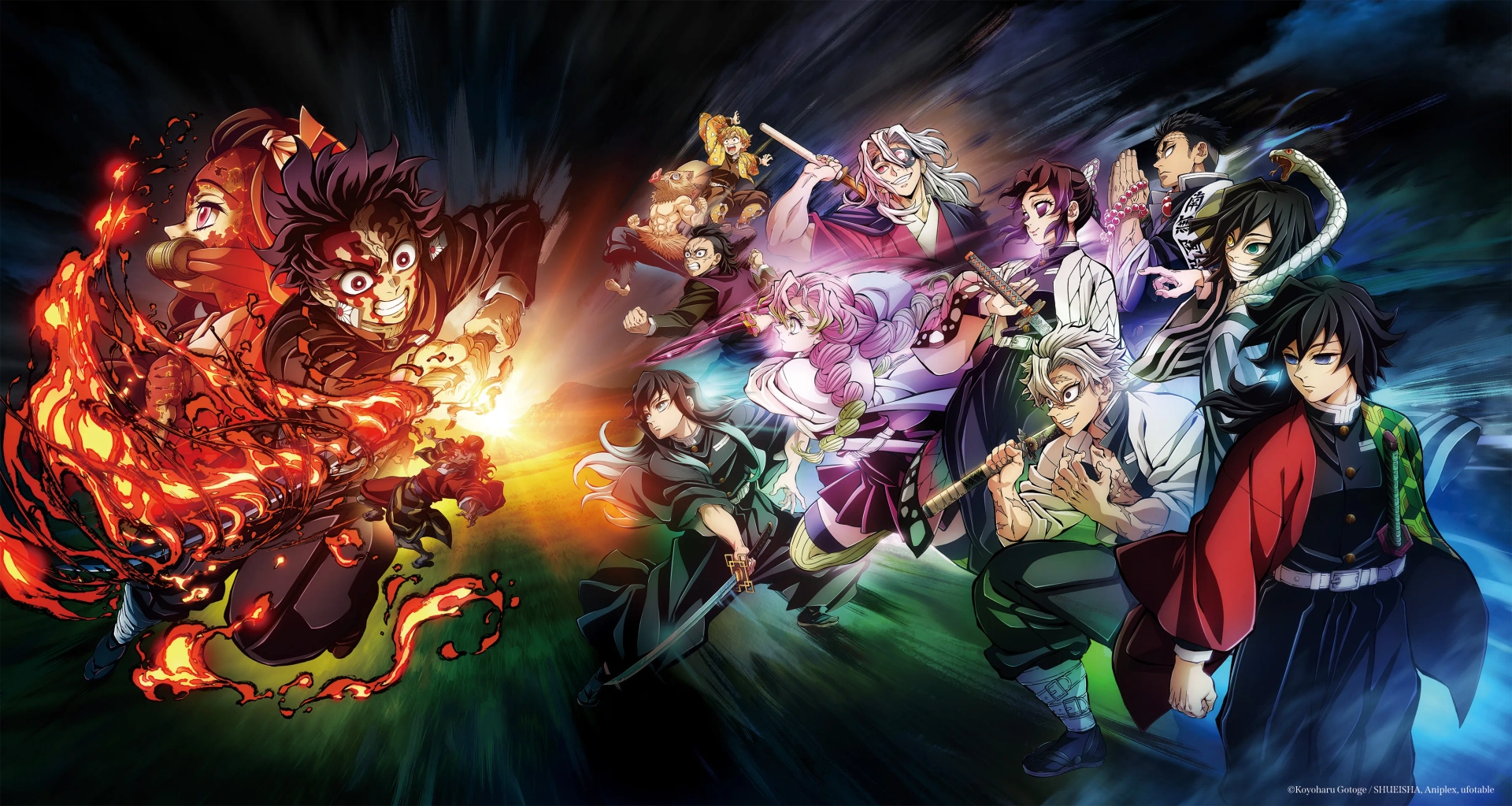 انیمه شیطان کش: آرک تمرین هاشیرا (Demon Slayer: Kimetsu No Yaiba - To the Hashira Training 2024)