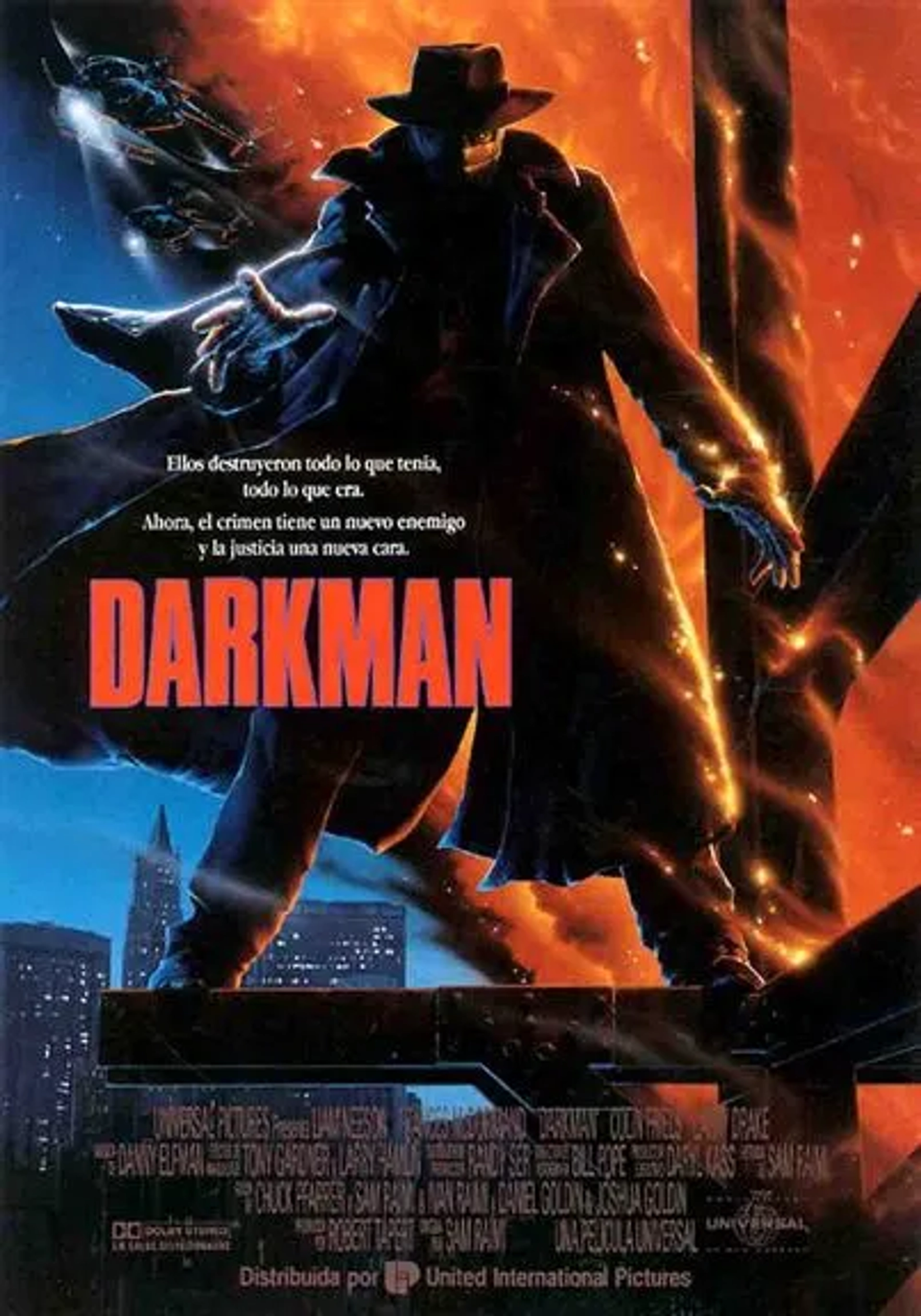 فیلم مرد تاریکی (Darkman 1990)