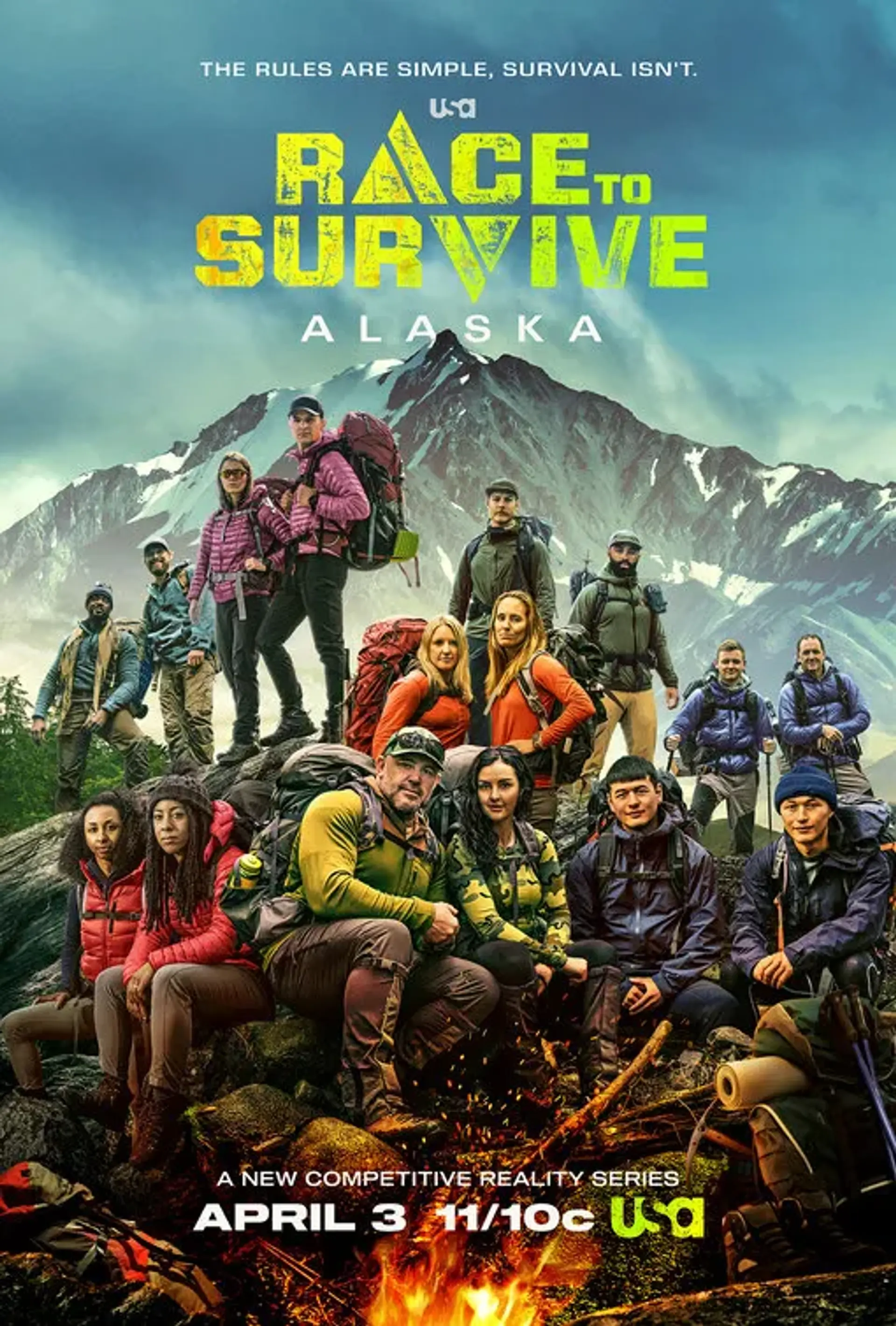 سریال مسابقه زنده ماندن در آلاسکا (Race to Survive 2023)