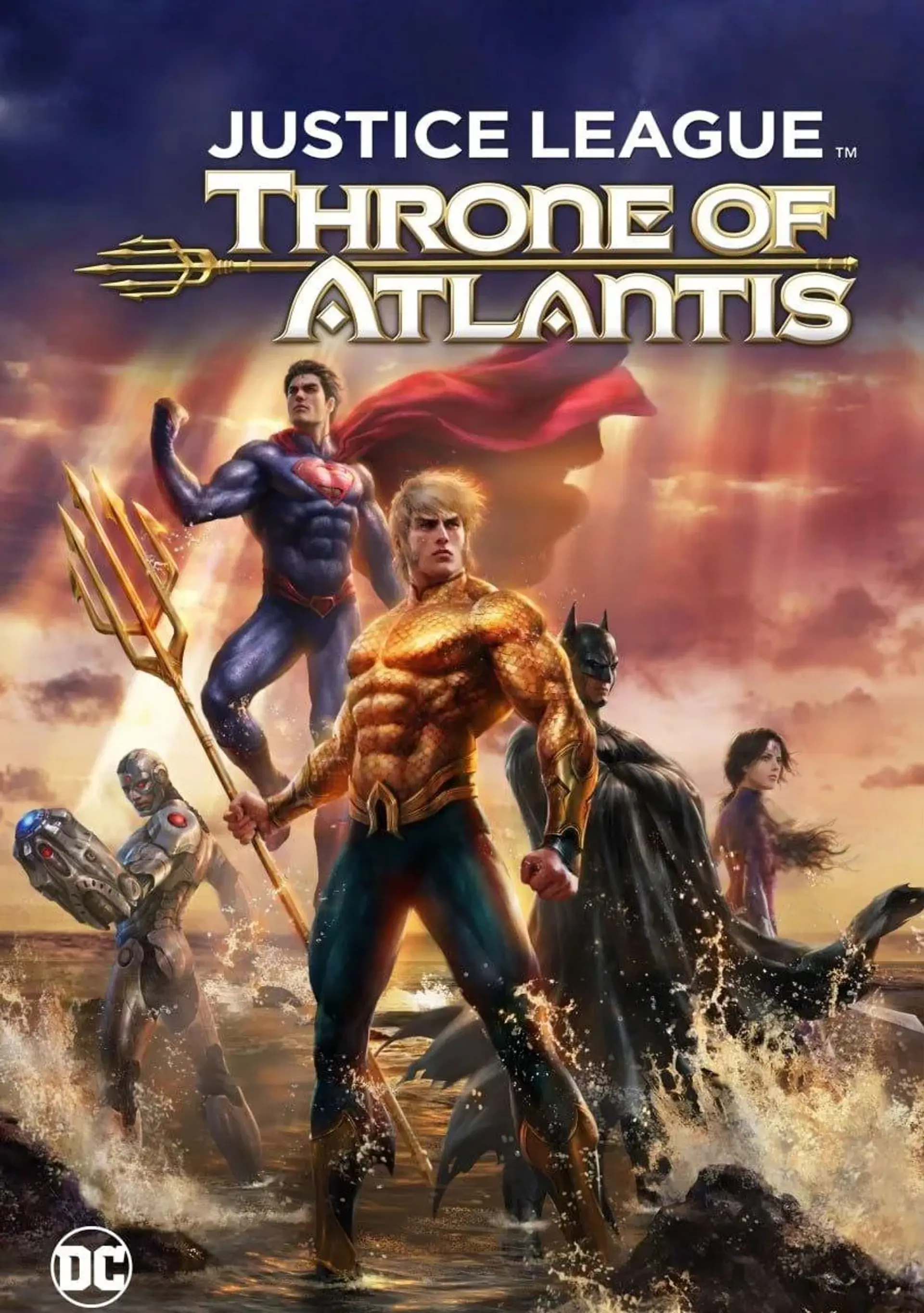 انیمیشن گروه عدالت: نبرد آتلانتیس (Justice League: Throne of Atlantis 2015)