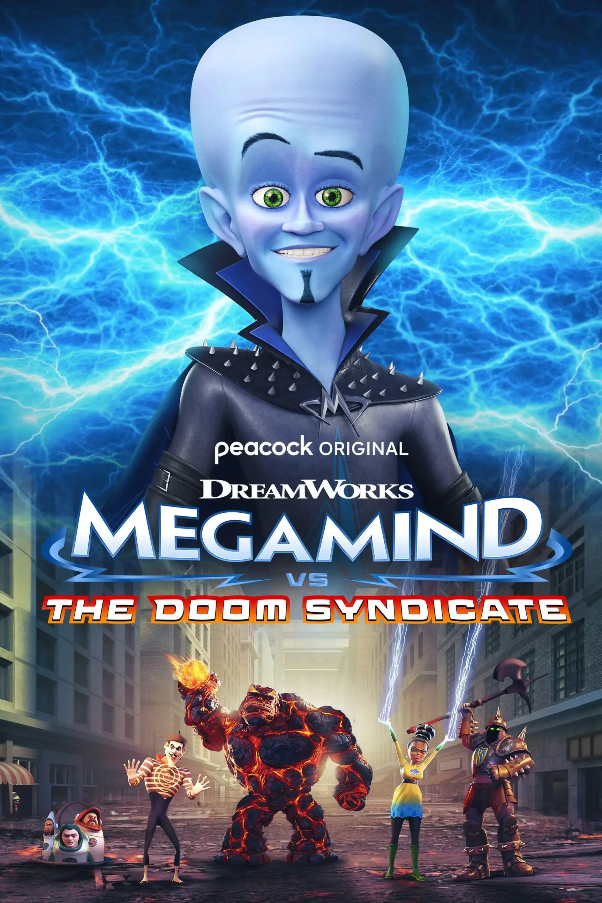 انیمیشن مگامایند در مقابل سندیکای نابودی (Megamind vs. The Doom Syndicate 2024)