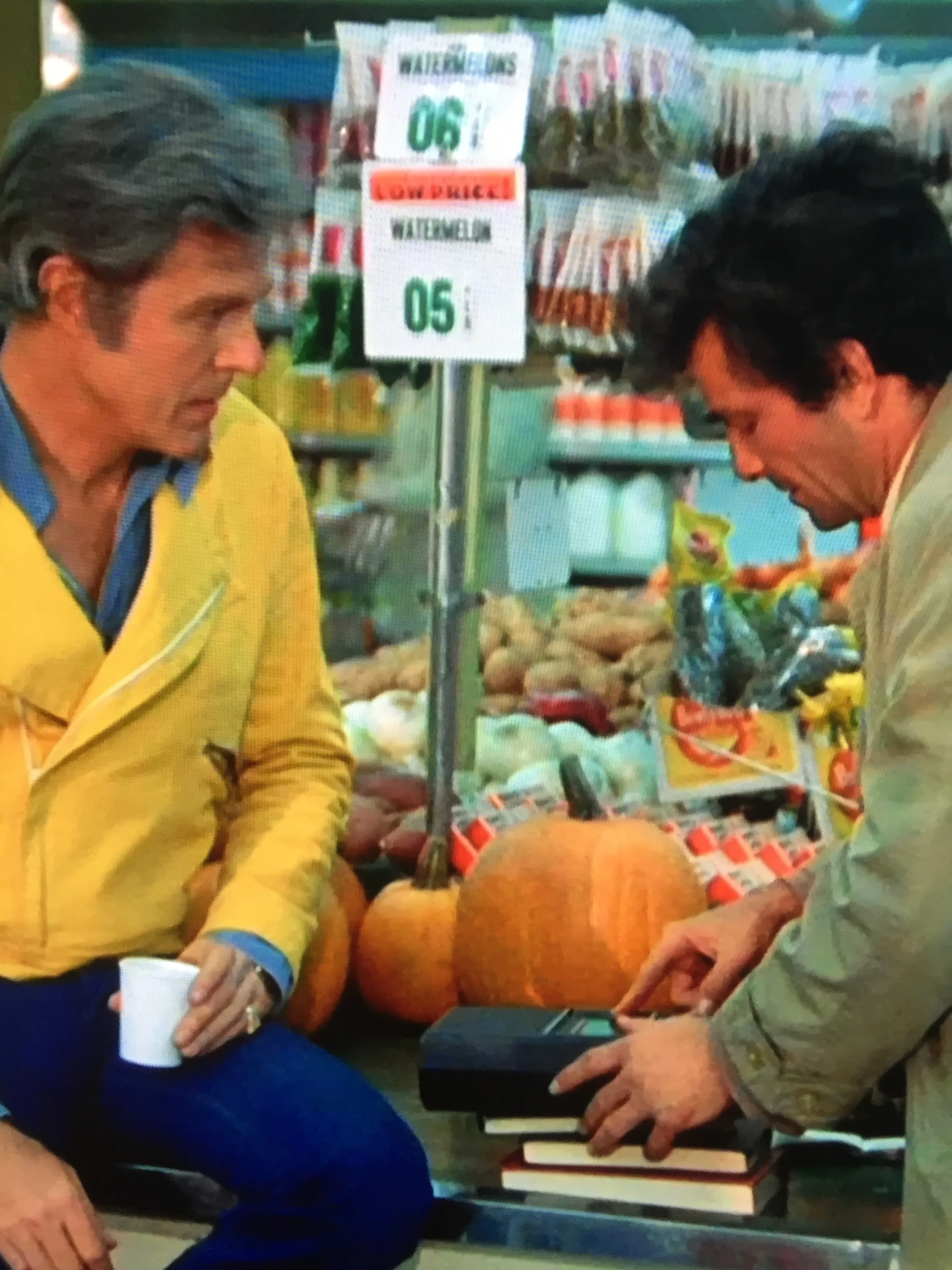 Peter Falk and Robert Culp in Columbo: Double Exposure (1973)