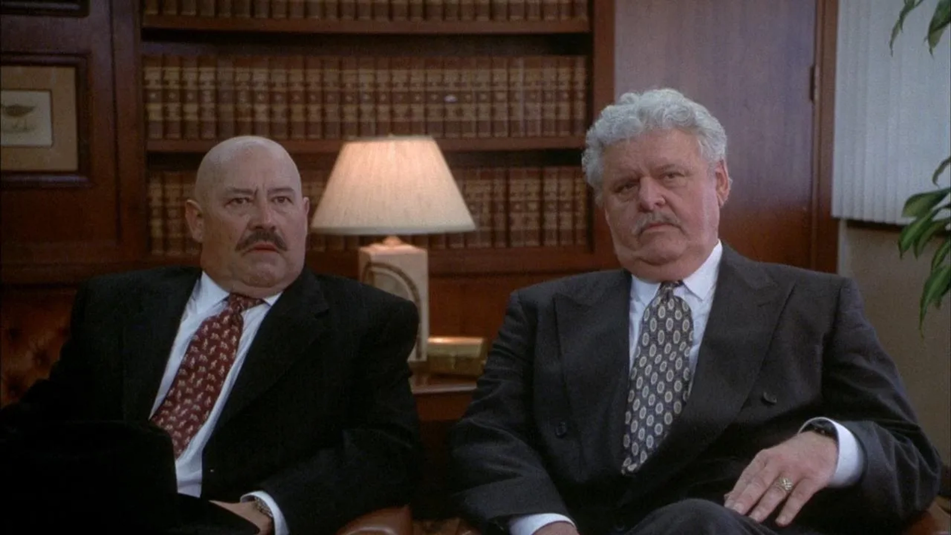 Dion Anderson and Barry Corbin in Columbo: A Trace of Murder (1997)