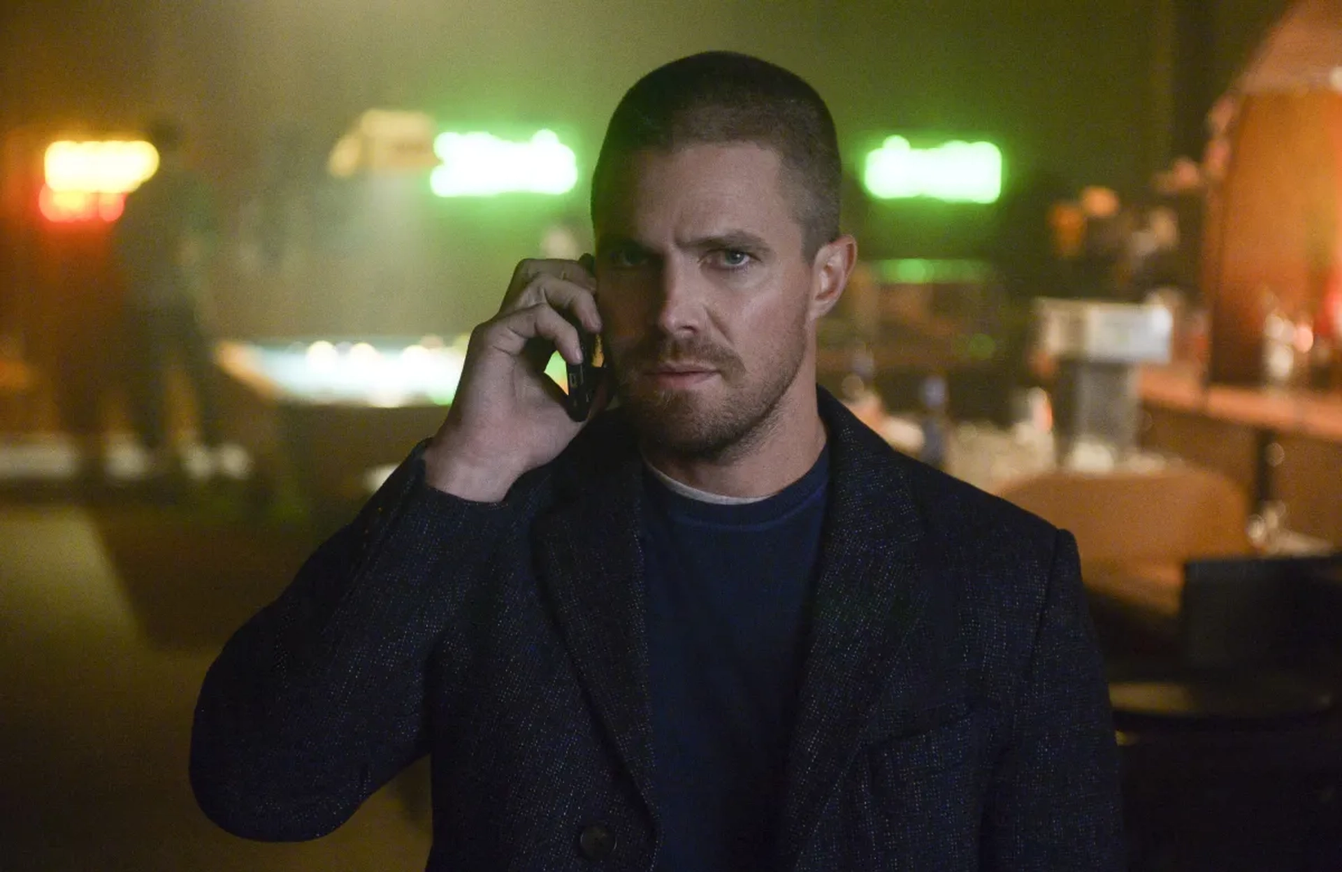 Stephen Amell in Supergirl (2015)