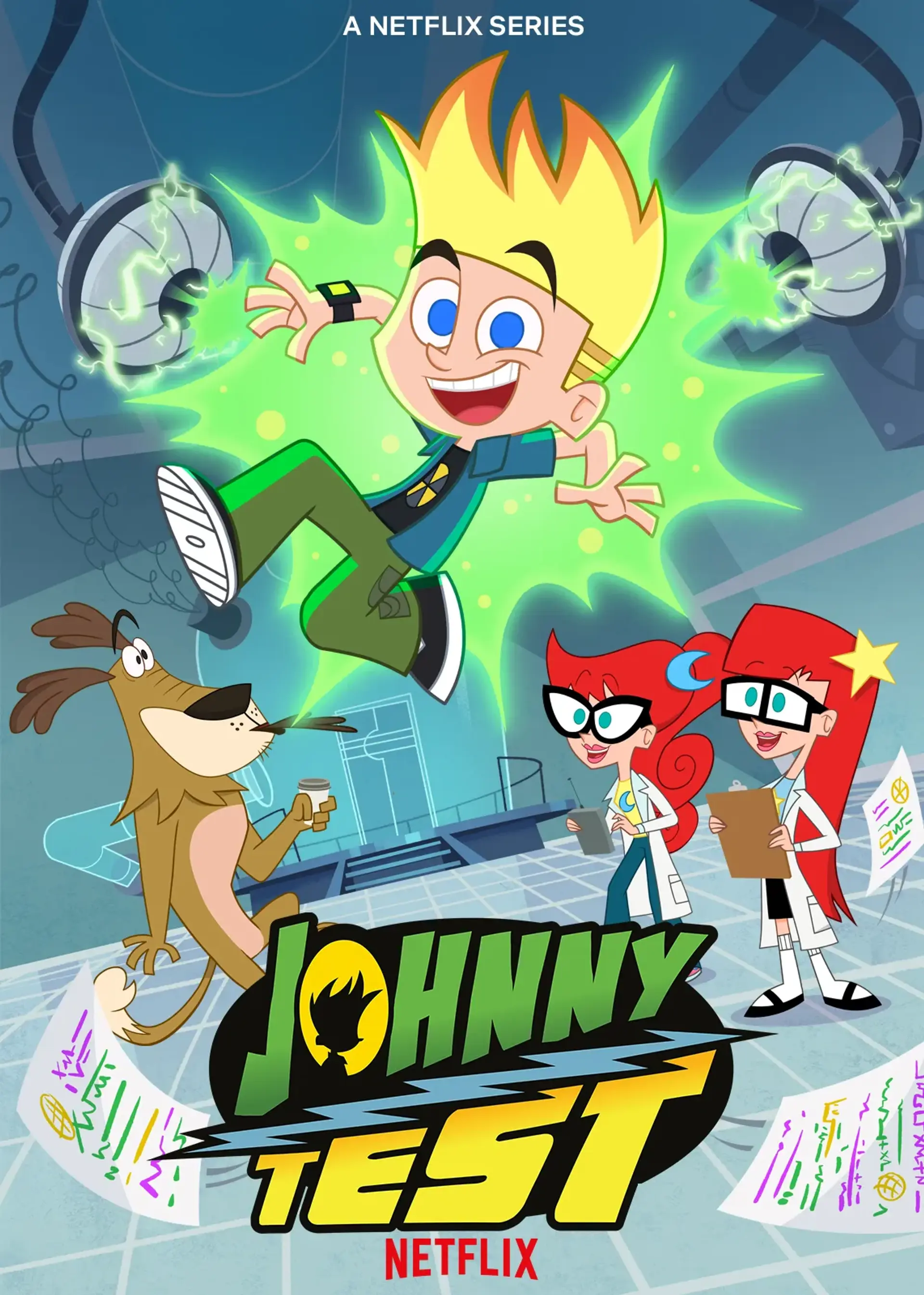  انیمیشن جانی آزمایشی (Johnny Test 2005)