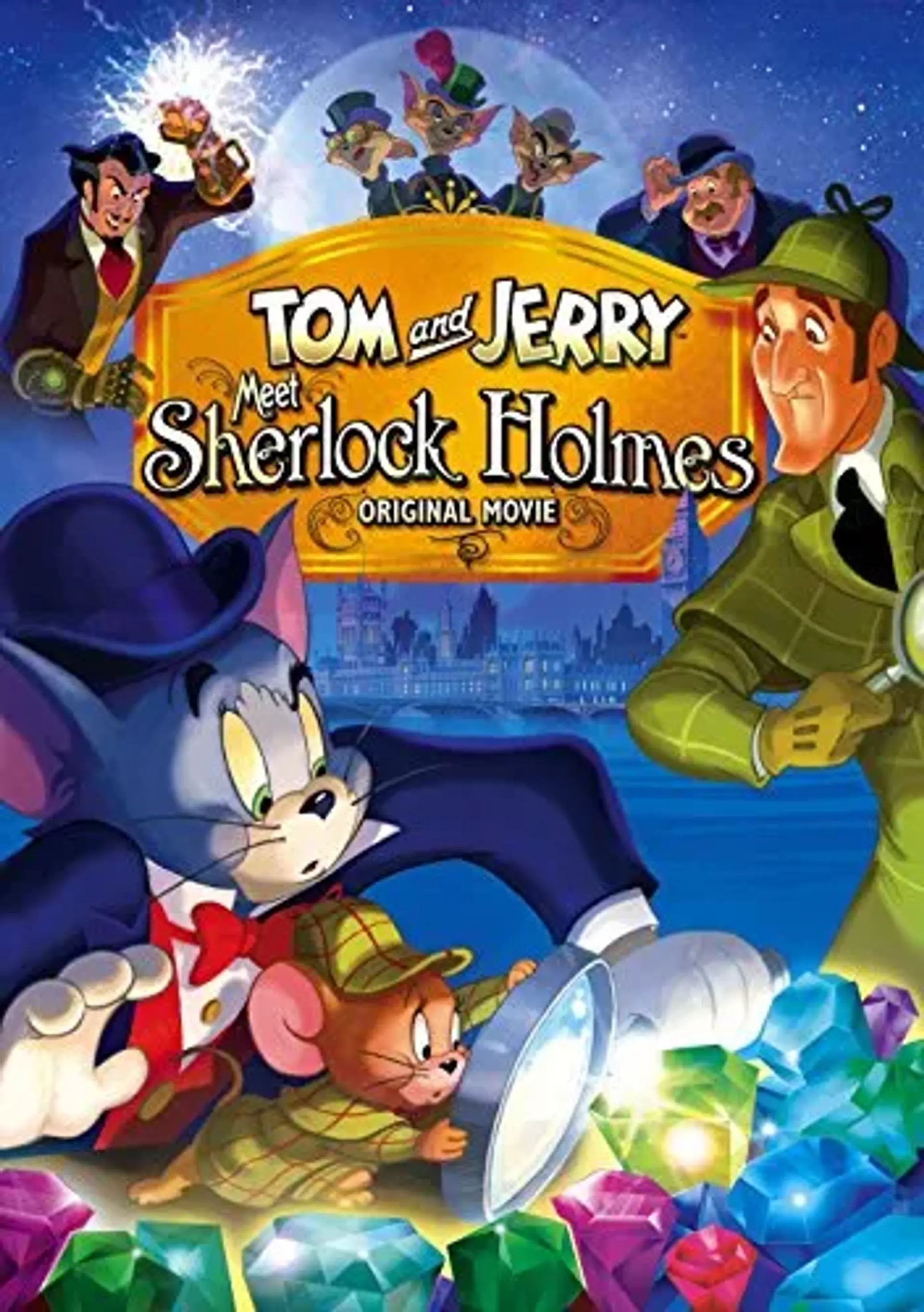 انیمیشن ملاقات تام و جری با شرلوک هلمز (Tom and Jerry Meet Sherlock Holmes 2010)