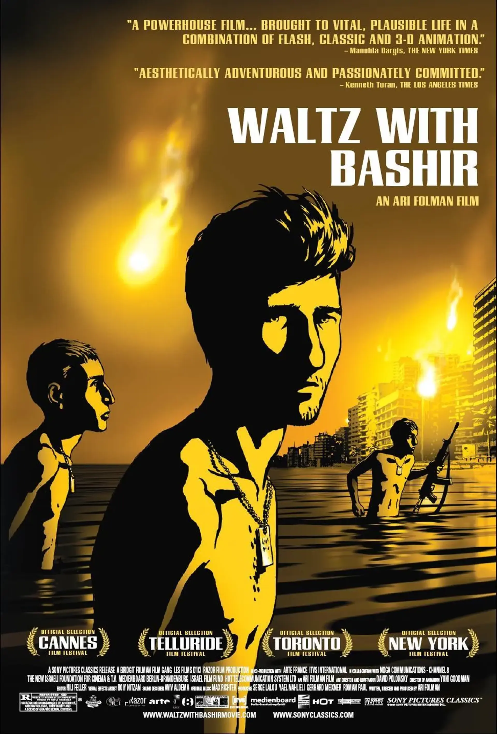 انیمیشن والس با بشیر (Waltz with Bashir 2008)