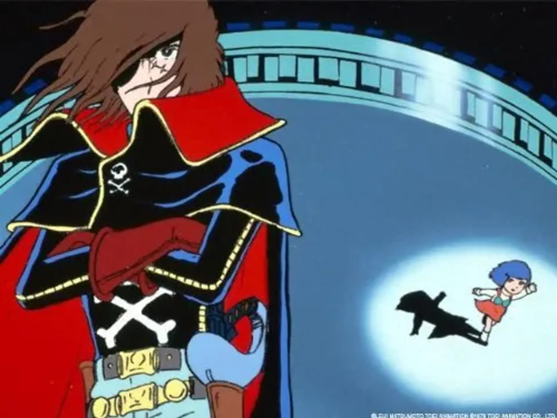 انیمیشن هارلوک: دزدان فضایی (Space Pirate Captain Harlock 1978)