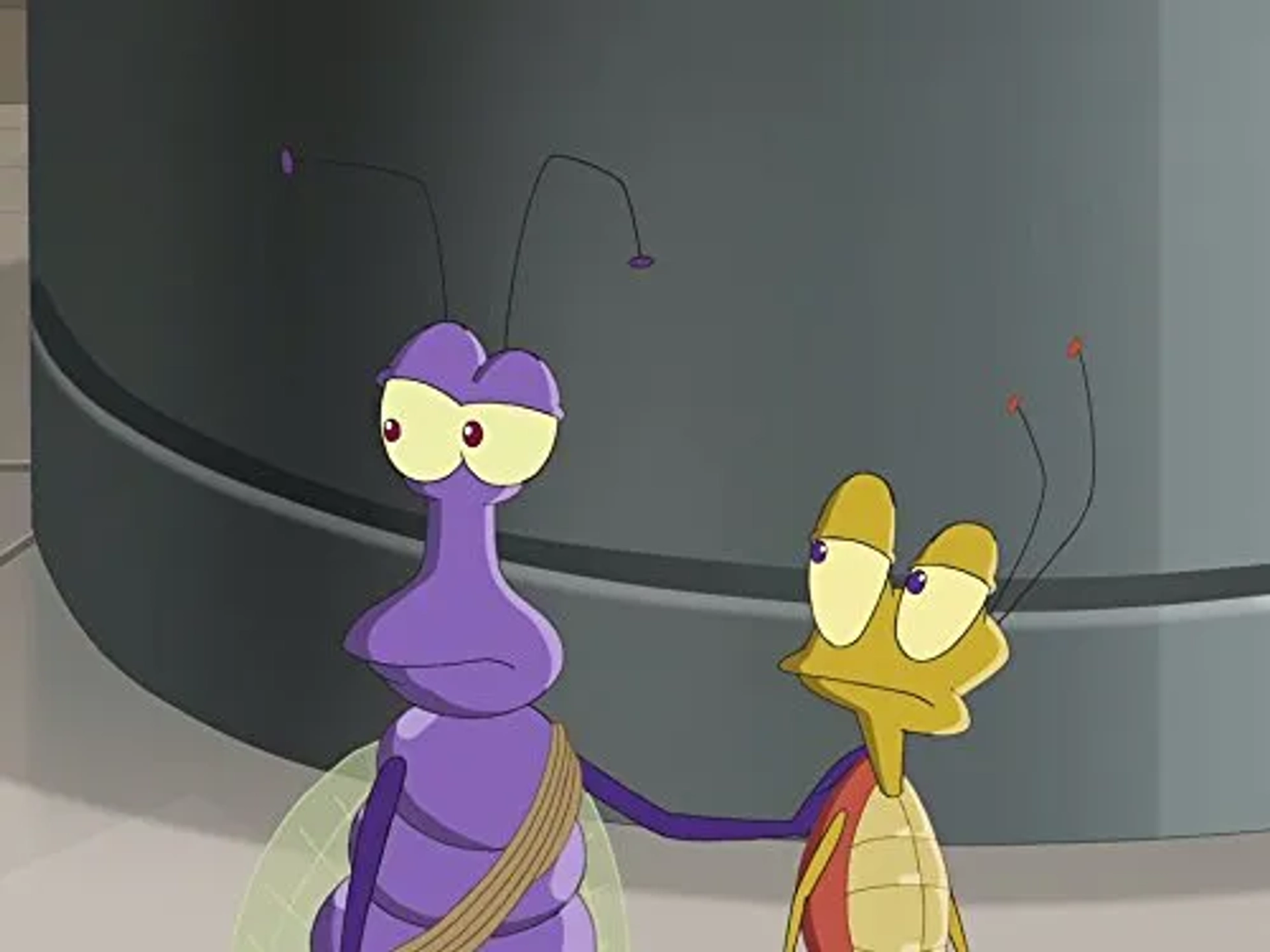 Stephen Root and J.K. Simmons in Phineas and Ferb (2007)