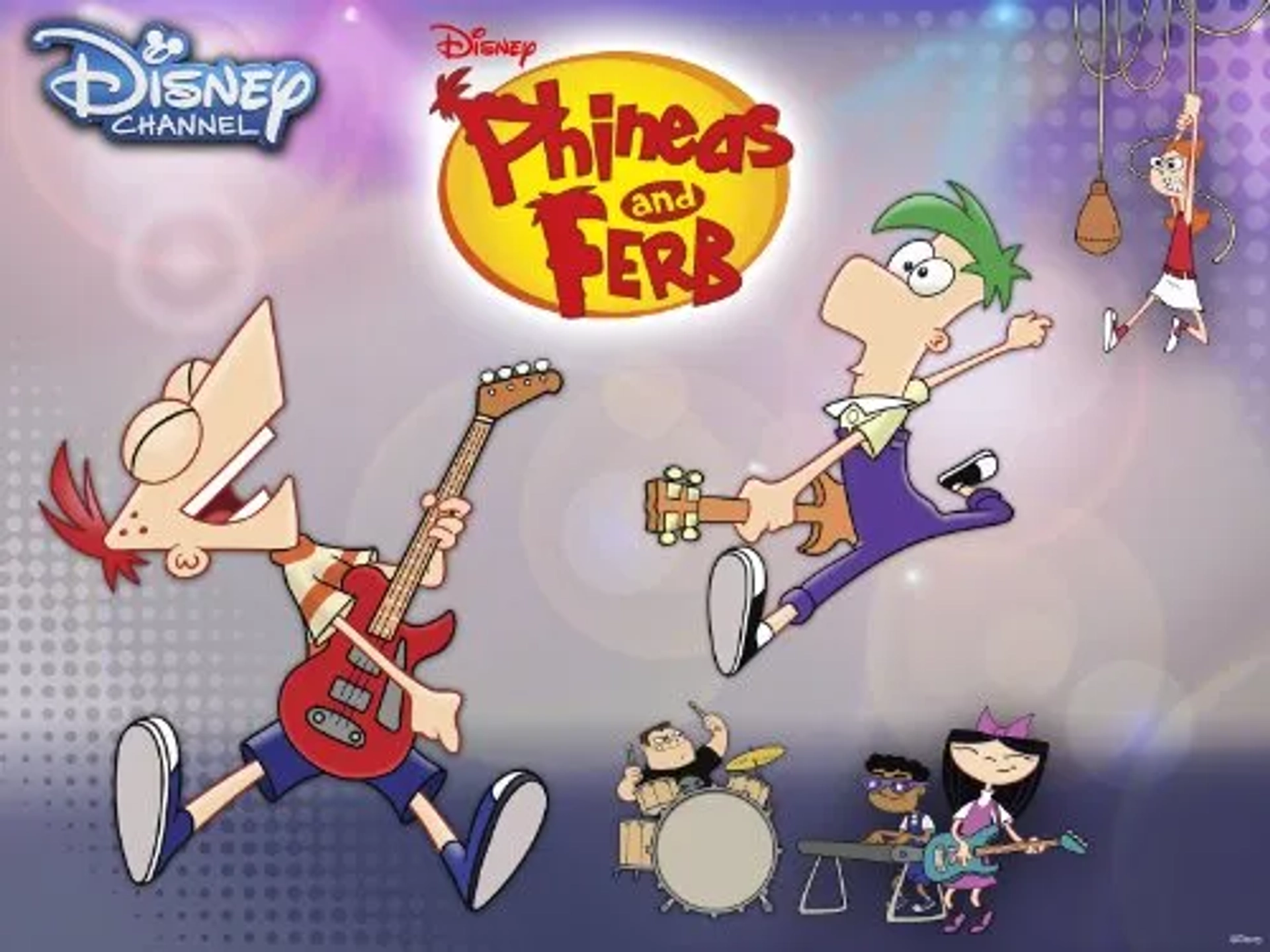 Bobby Gaylor, Ashley Tisdale, Maulik Pancholy, Thomas Brodie-Sangster, Alyson Stoner, and Vincent Martella in Phineas and Ferb (2007)