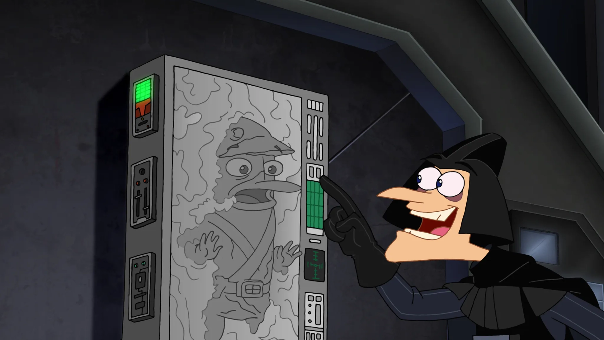 Dee Bradley Baker and Dan Povenmire in Phineas and Ferb (2007)