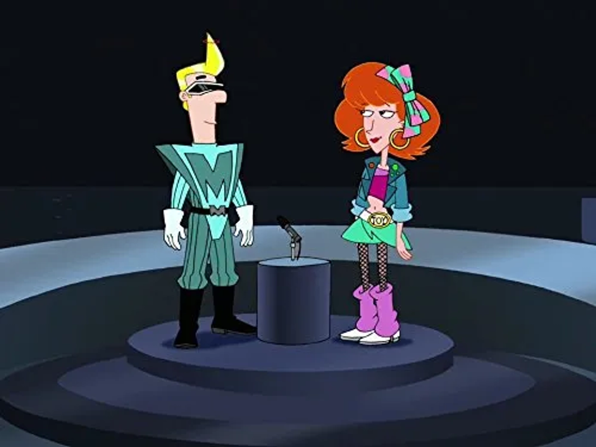 Caroline Rhea and Richard O'Brien in Phineas and Ferb (2007)