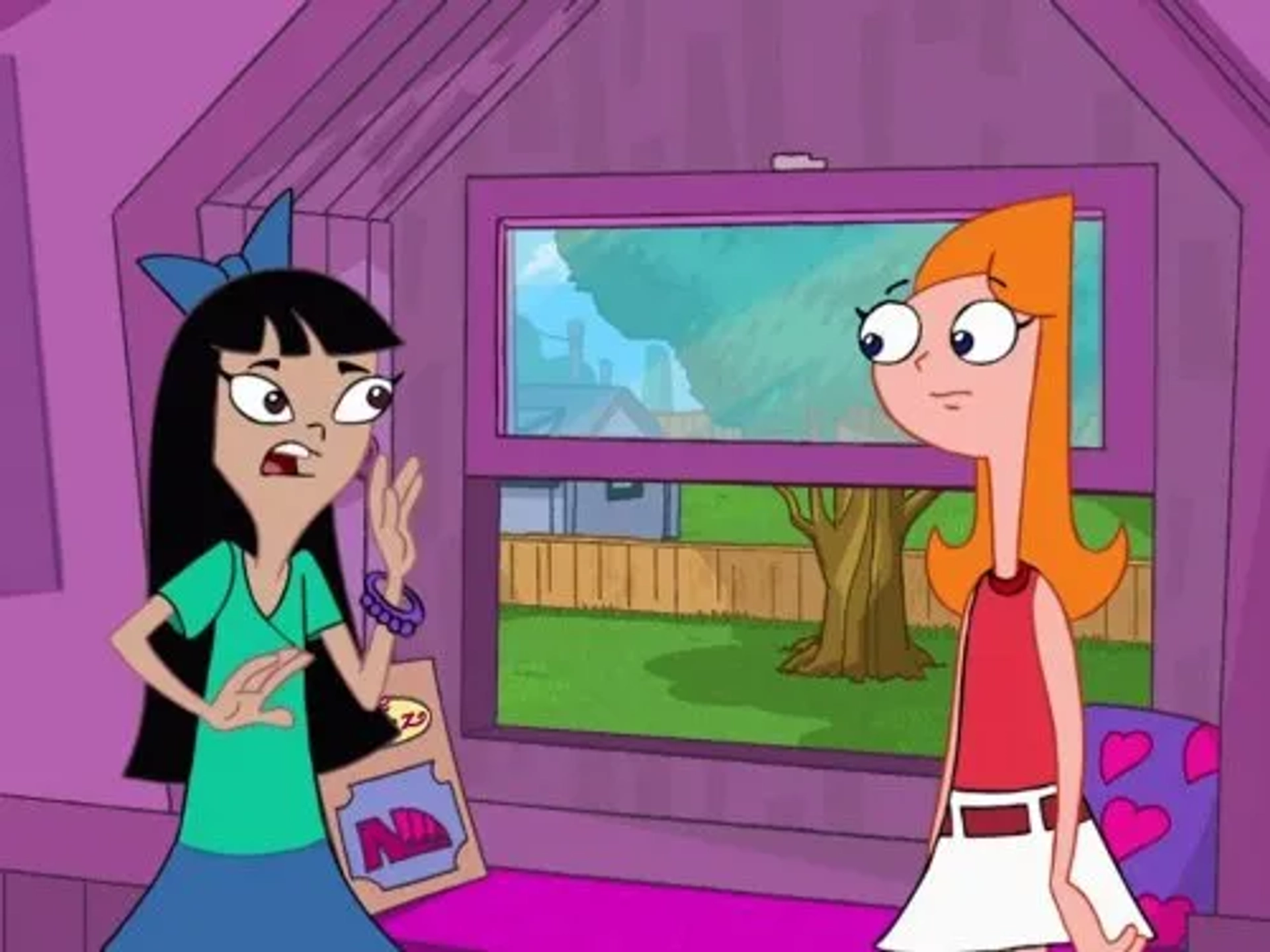 Kelly Hu and Ashley Tisdale in Phineas and Ferb (2007)