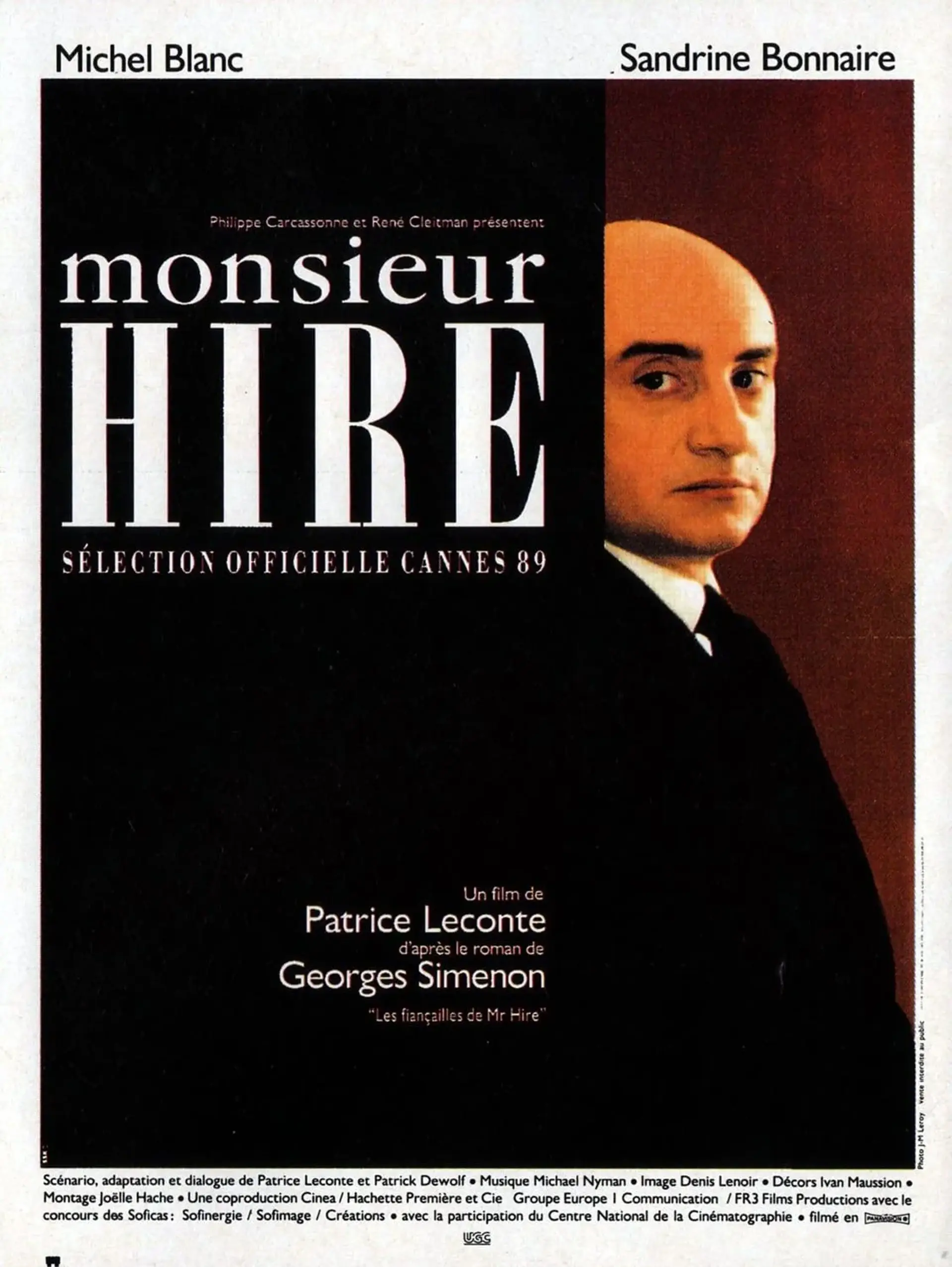 فیلم موسیو هایر (Monsieur Hire 1989)