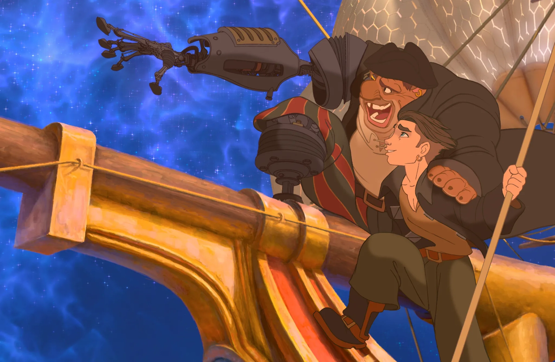 انیمیشن سیاره گنج (Treasure planet 2002)