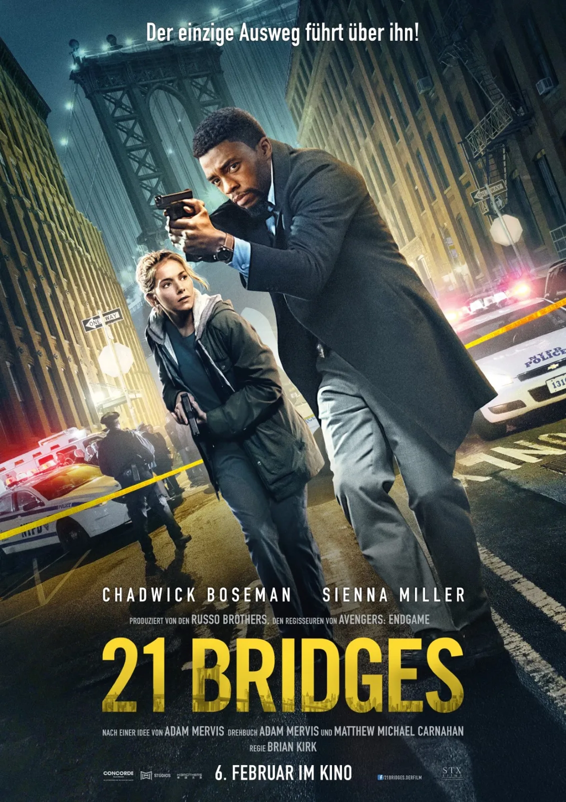 فیلم ۲۱ پل (21 Bridges 2019)