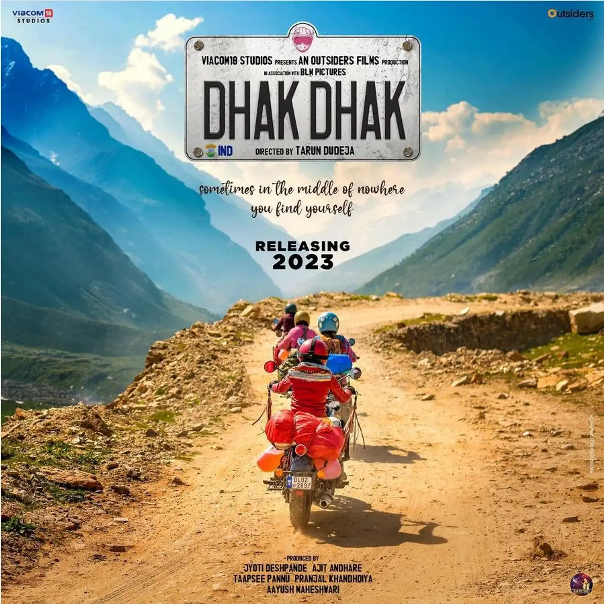 فیلم ضربان (Dhak Dhak 2023)