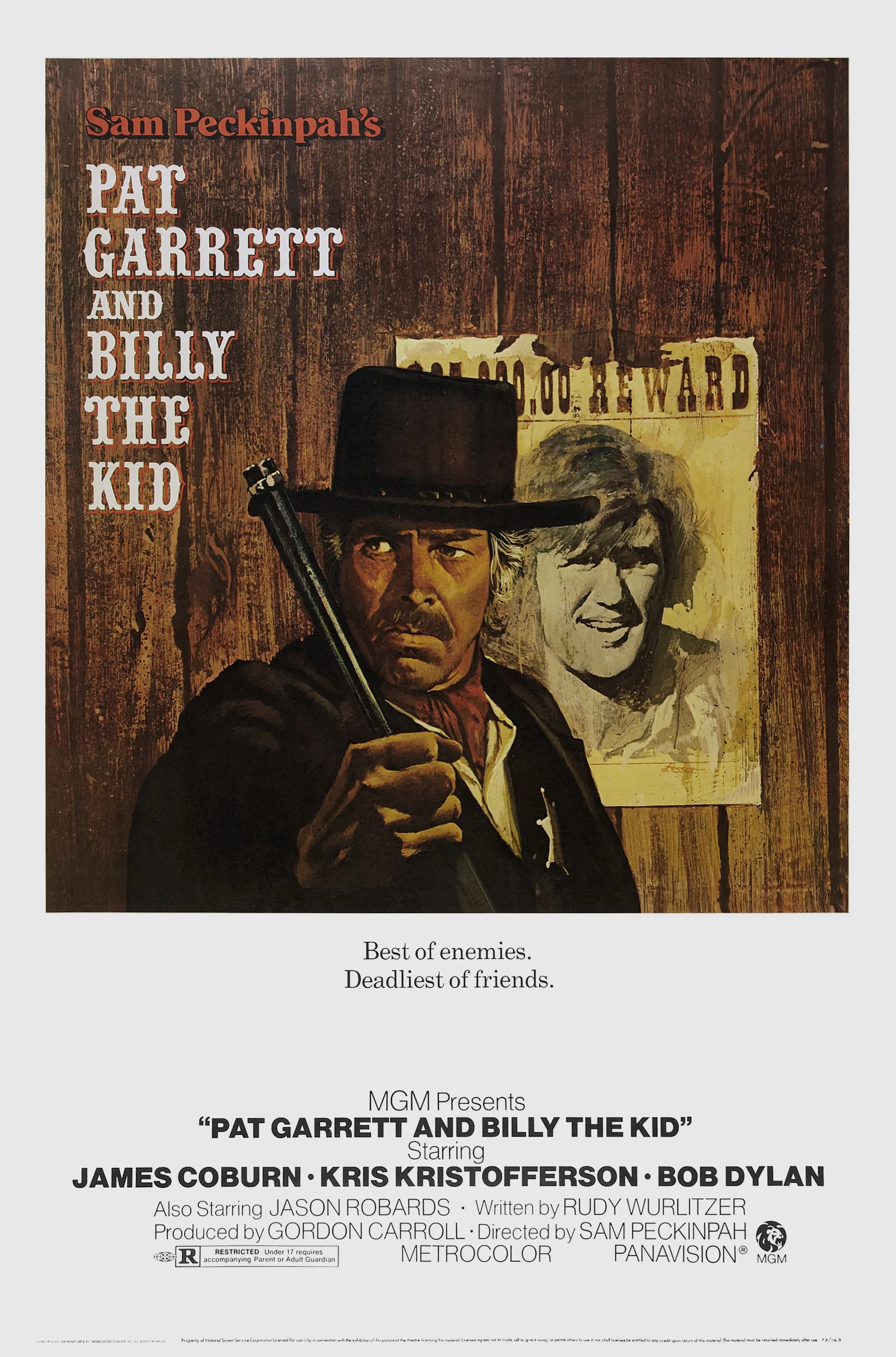 فیلم پت گرت و بیلی د کید	(Pat Garrett & Billy the Kid 1973)
