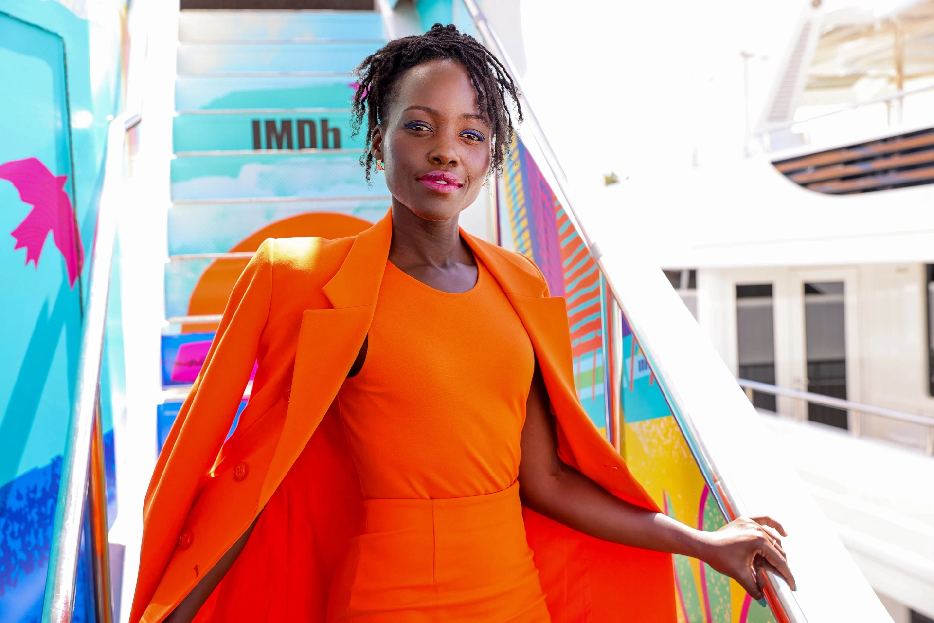 Lupita Nyong'o at an event for The Wild Robot (2024)