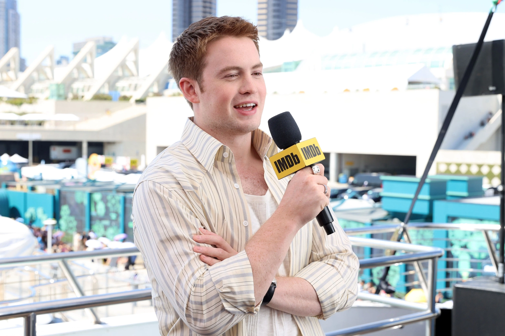 Kit Connor at an event for The Wild Robot (2024)