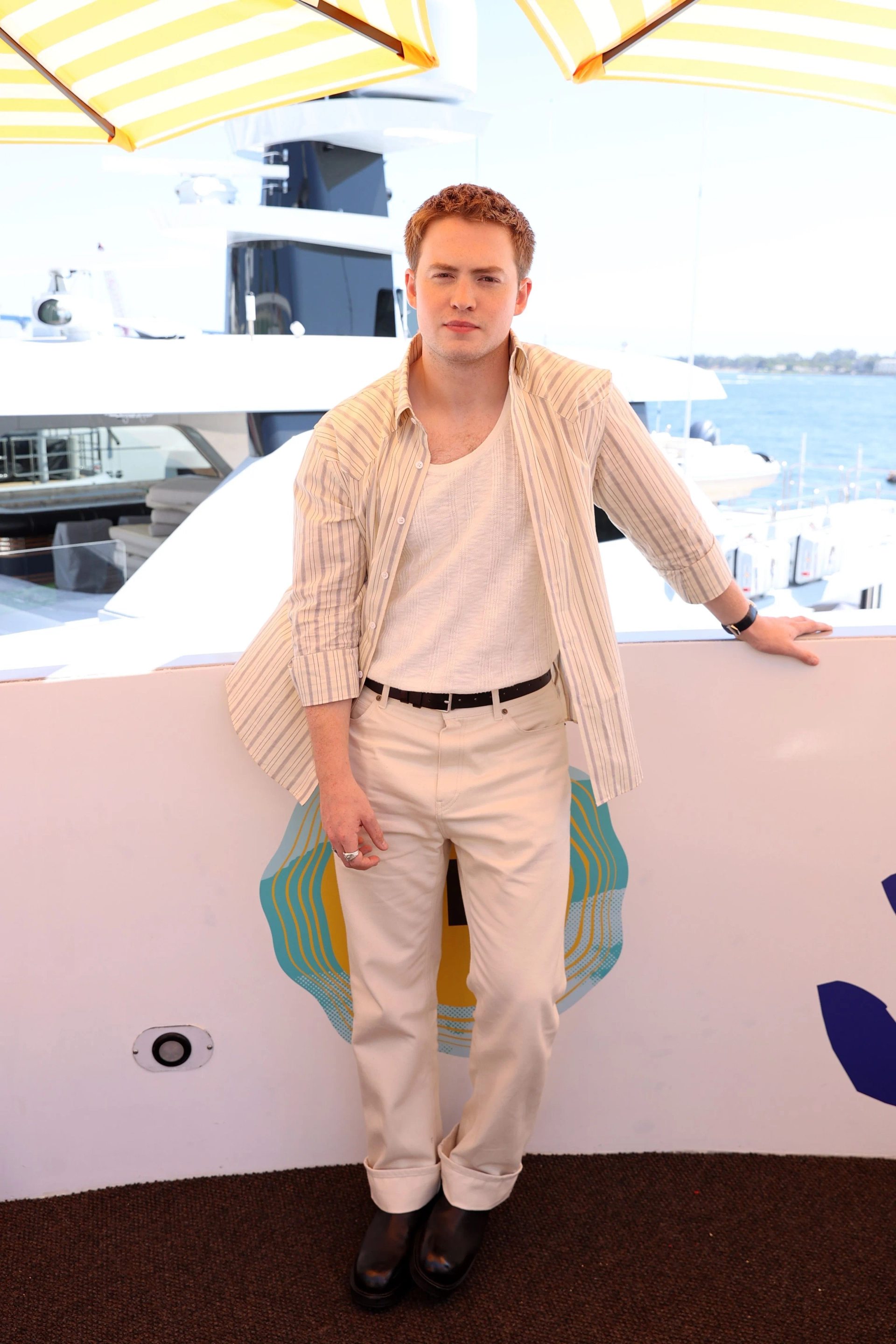 Kit Connor at an event for The Wild Robot (2024)