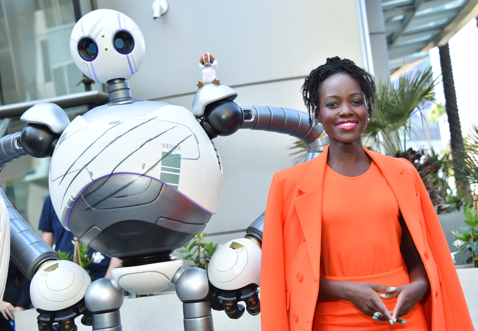 Lupita Nyong'o at an event for The Wild Robot (2024)