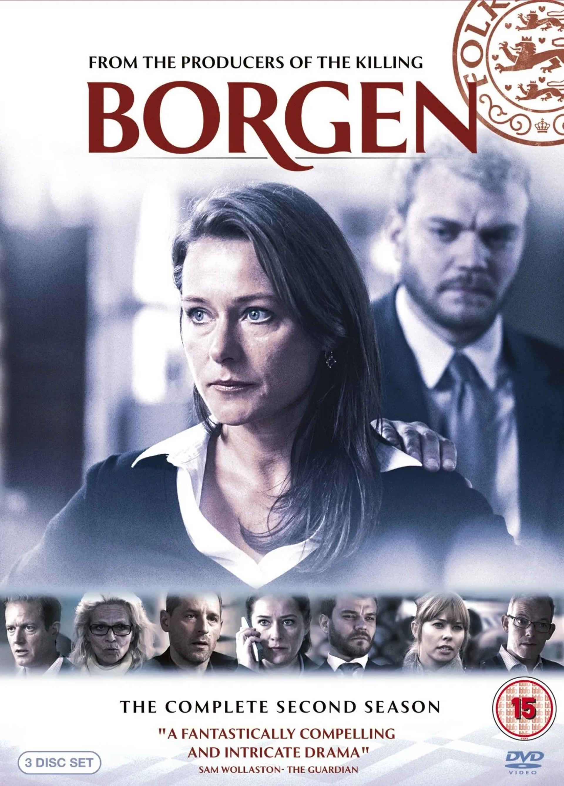 Mikael Birkkjær, Benedikte Hansen, Sidse Babett Knudsen, Søren Malling, Peter Mygind, Pilou Asbæk, and Birgitte Hjort Sørensen in Borgen (2010)