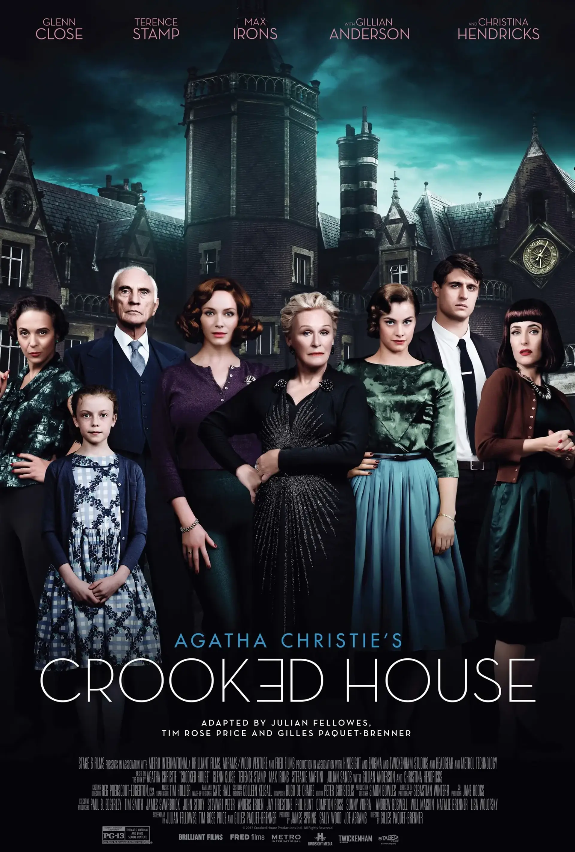 فیلم خانه شوم (Crooked House 2017)