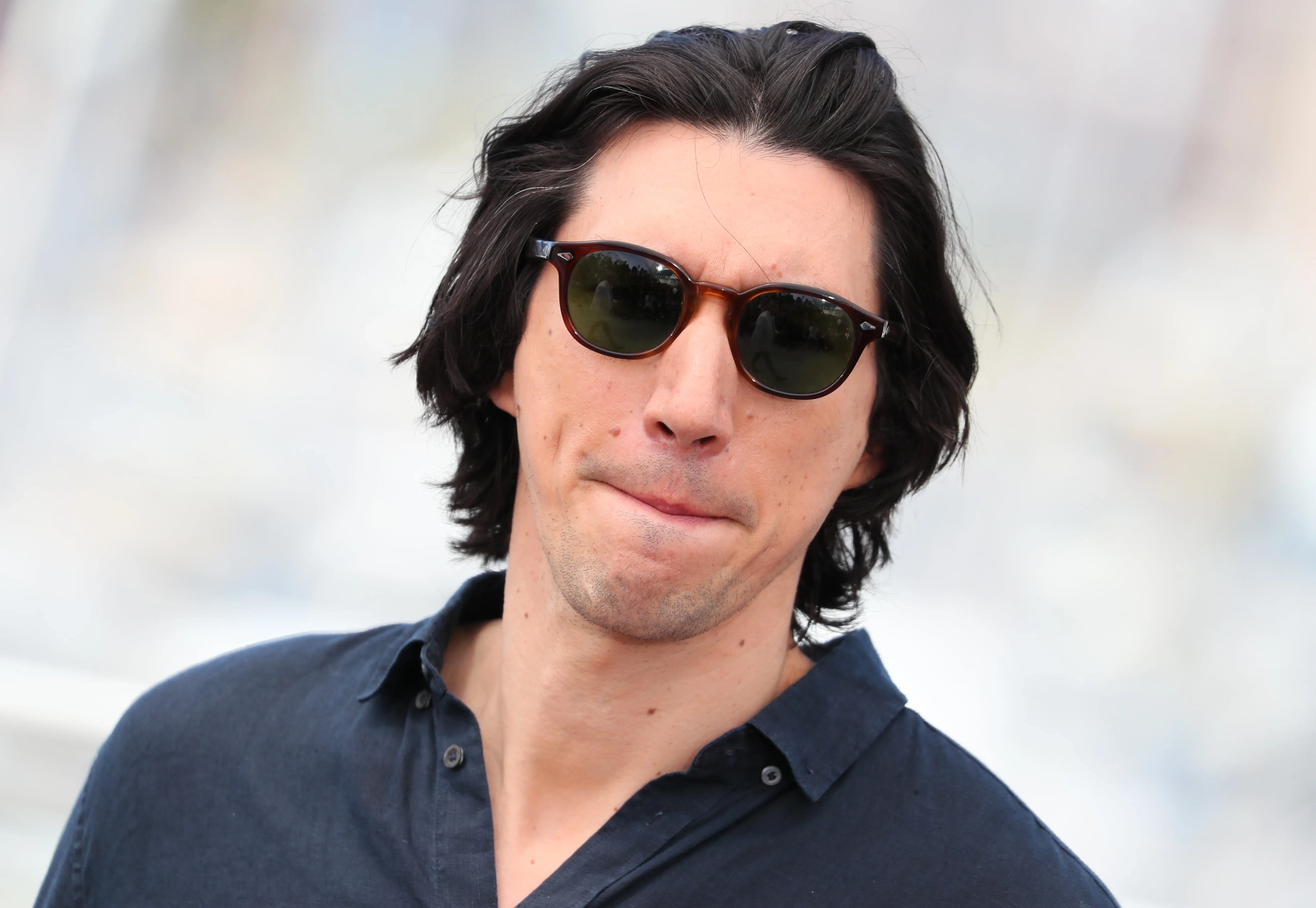 Adam Driver at an event for Megalopolis (2024)