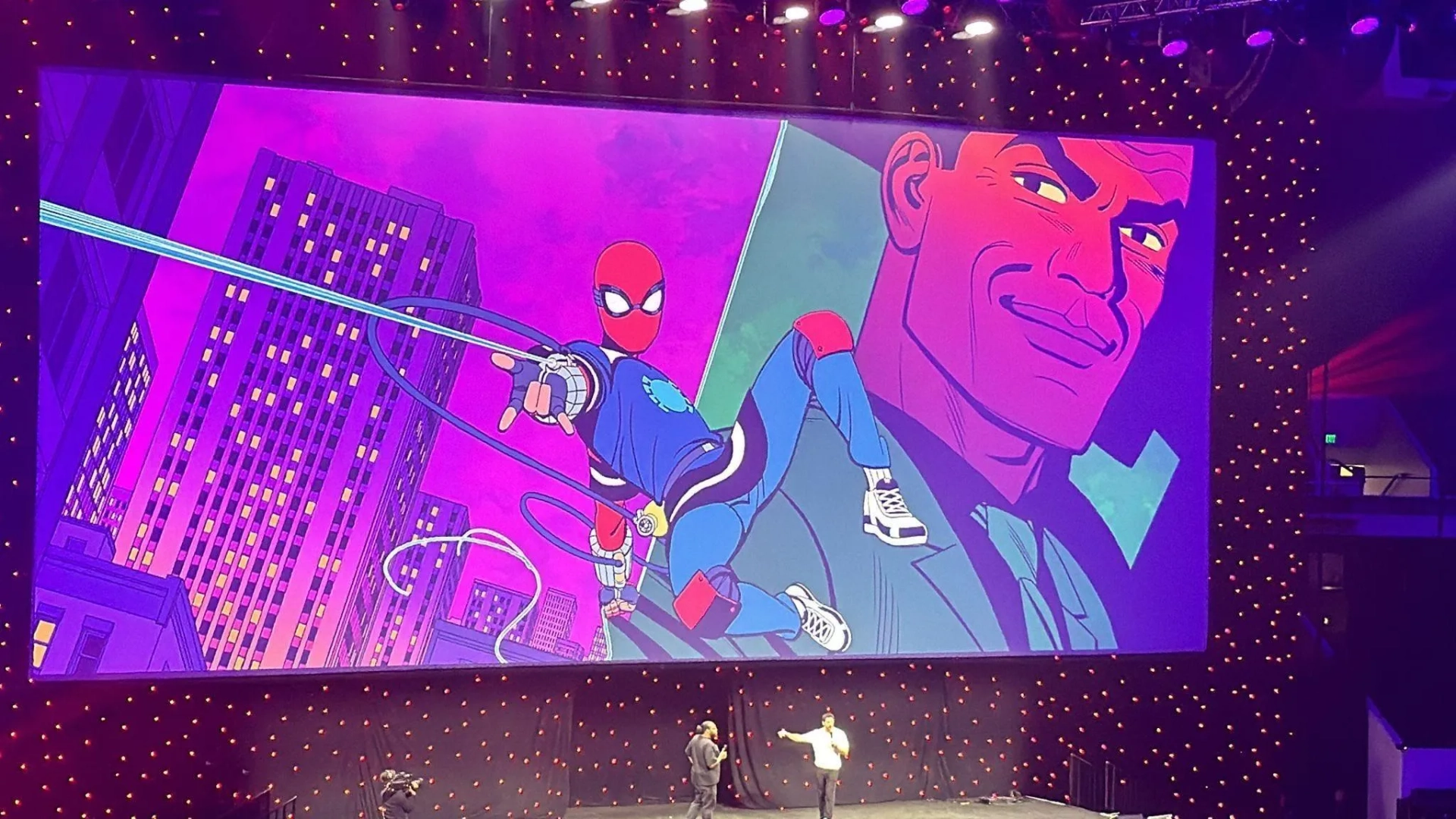 Colman Domingo and Hudson Thames at an event for Your Friendly Neighborhood Spider-Man (2025)
