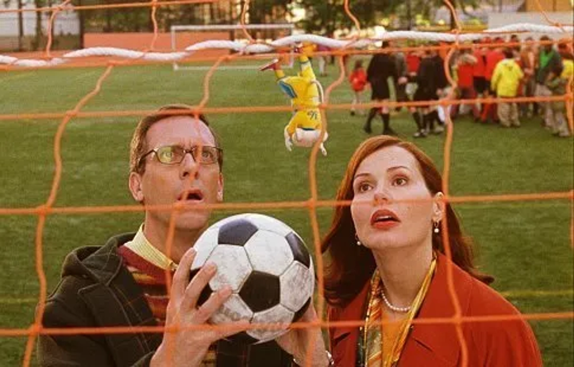 Geena Davis, Michael J. Fox, and Hugh Laurie in Stuart Little 2 (2002)