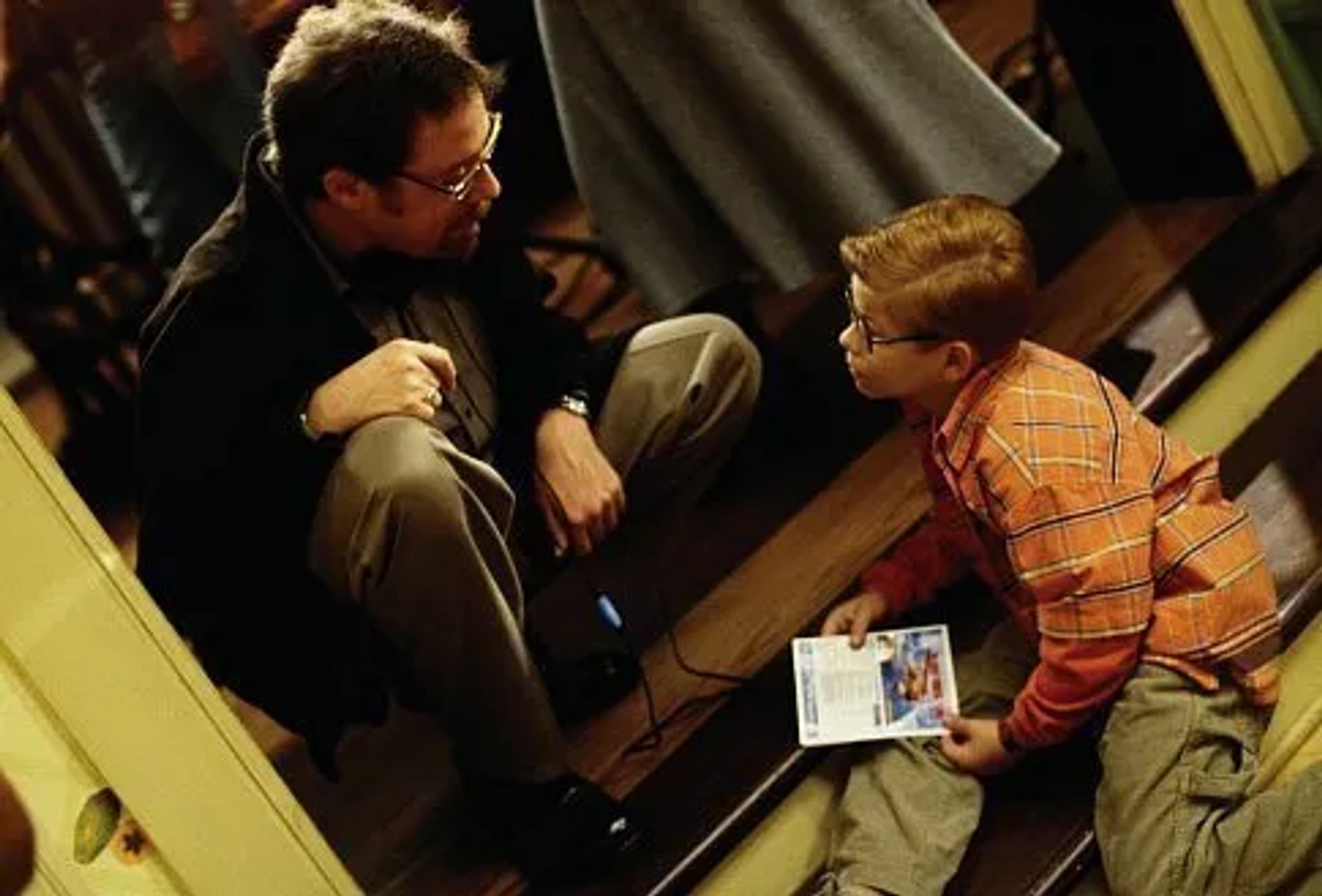 Jonathan Lipnicki and Rob Minkoff in Stuart Little 2 (2002)