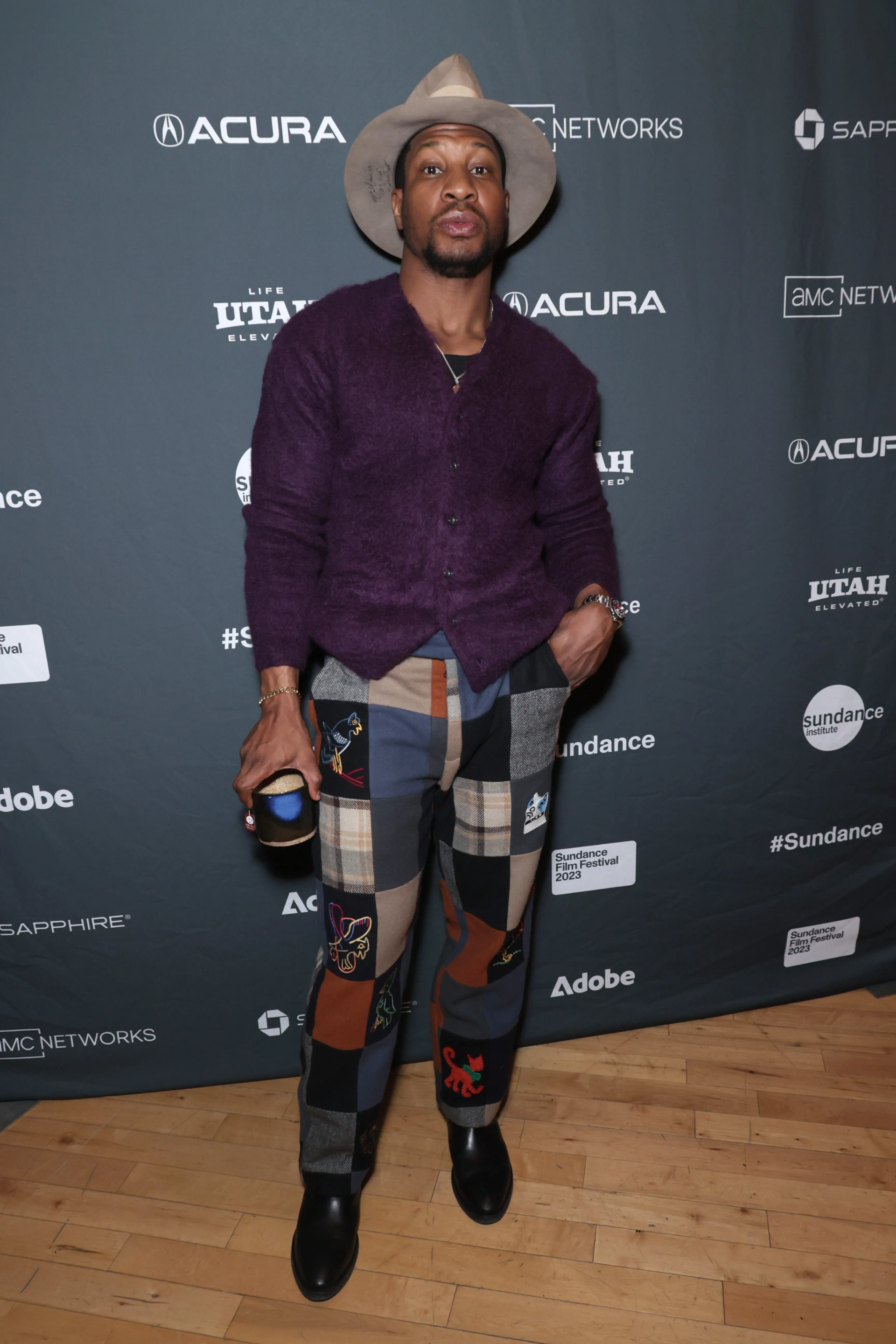 Jonathan Majors at an event for Magazine Dreams (2023)