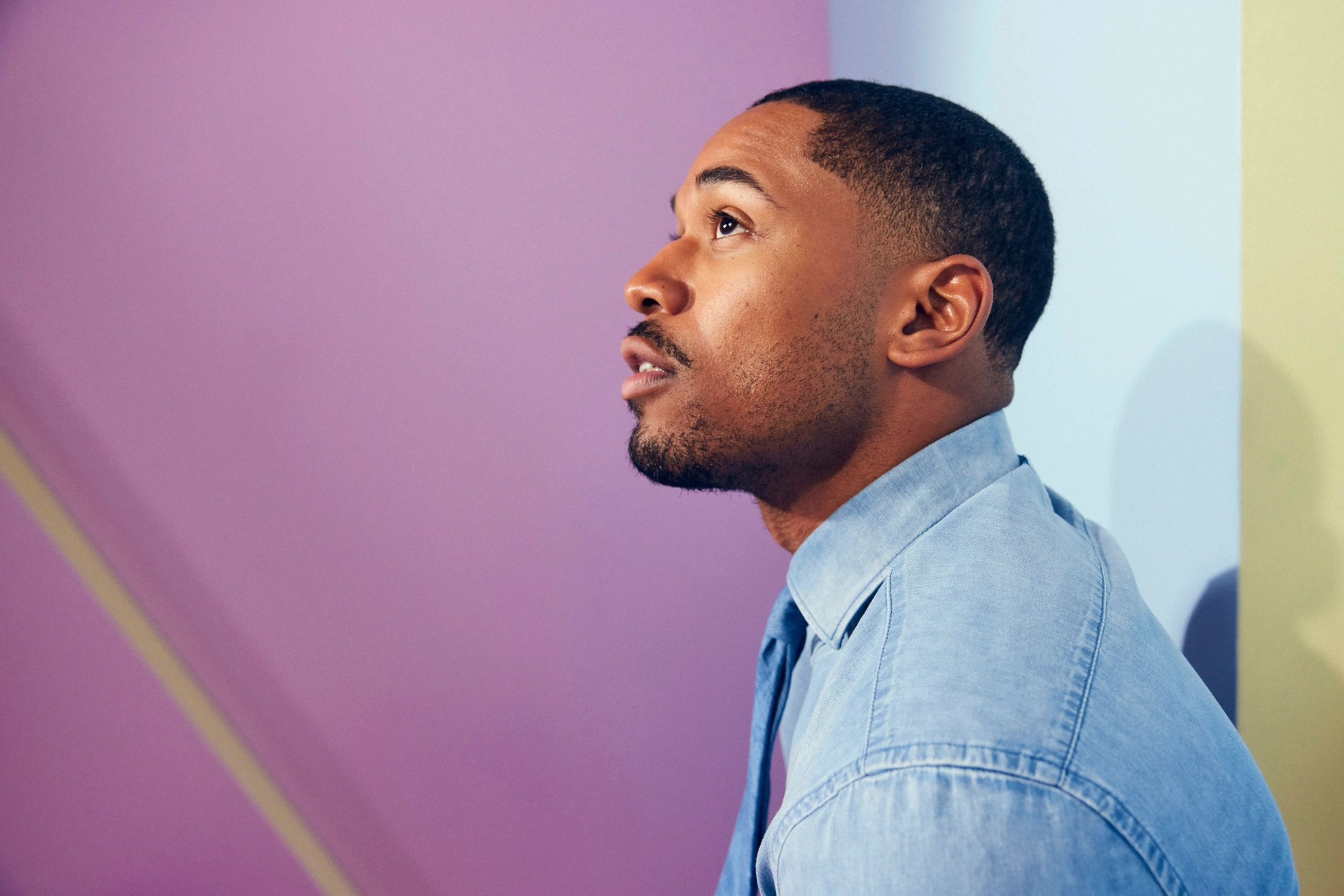 Kelvin Harrison Jr. at an event for Mufasa: The Lion King (2024)