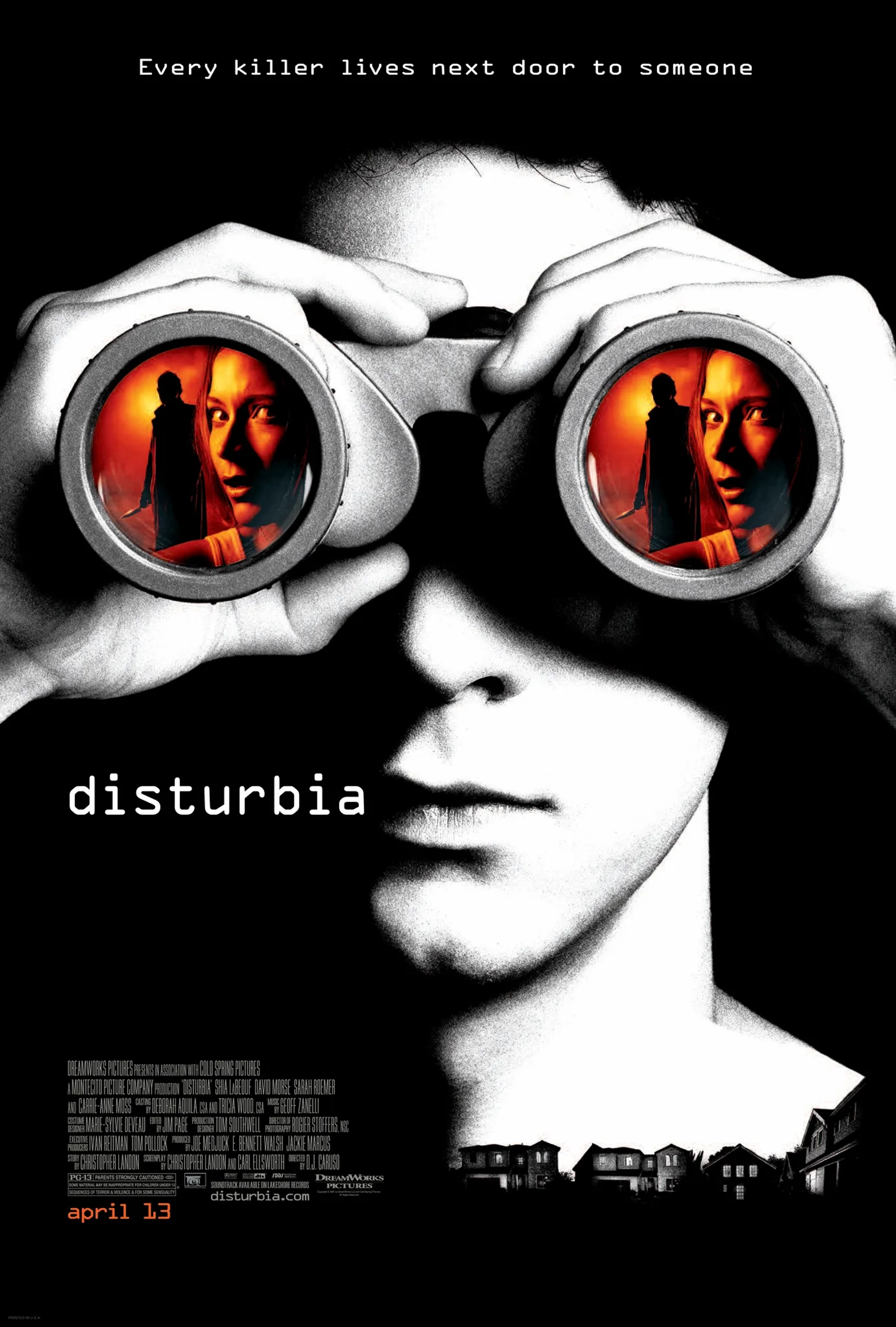فیلم آشفته (Disturbia 2007)