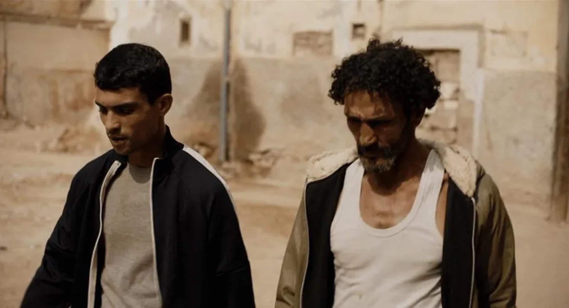 Ayoub Elaid and Abdellatif Masstouri in Hounds (2023)