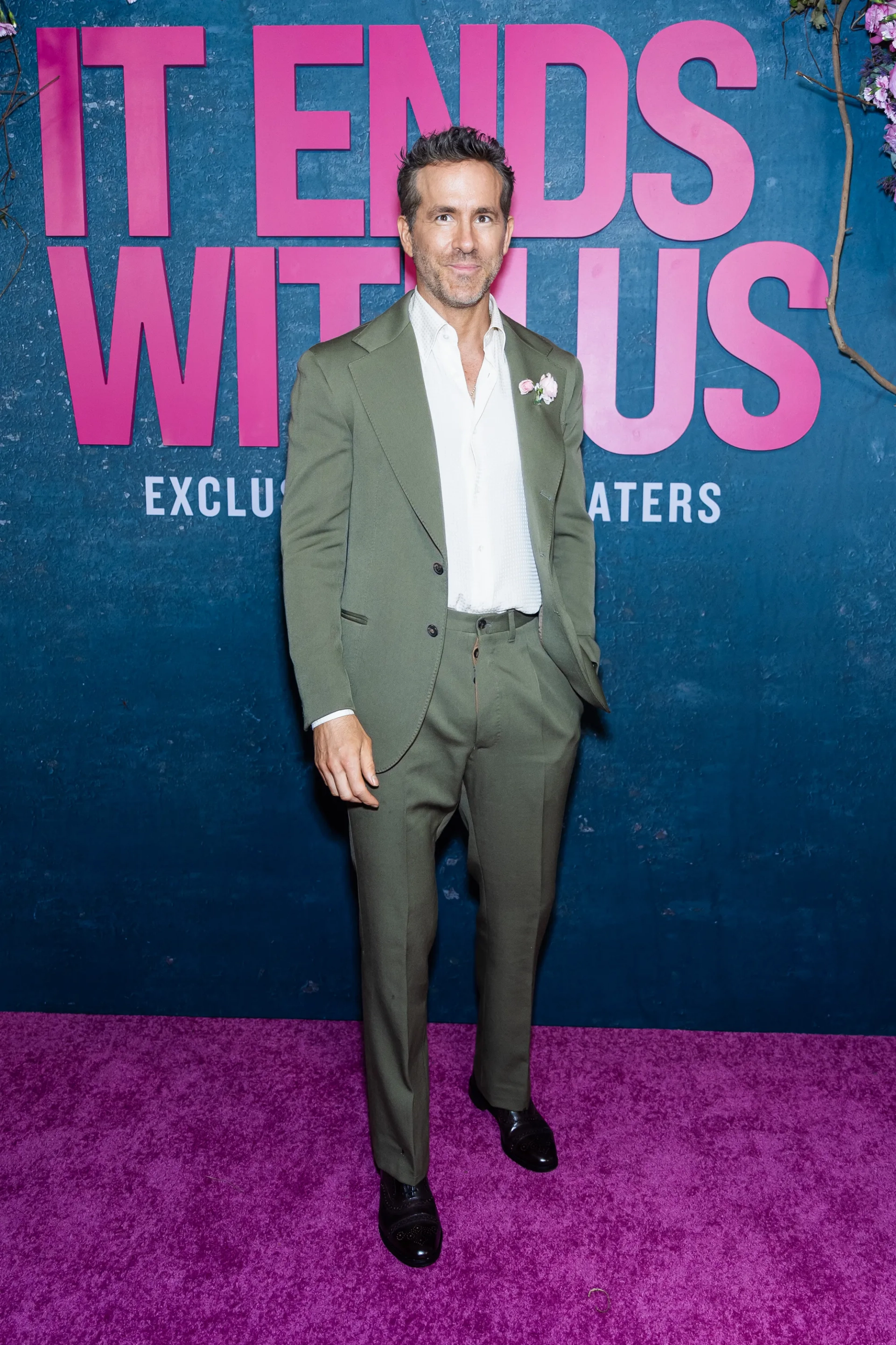 Ryan Reynolds at an event for It Ends with Us (2024)