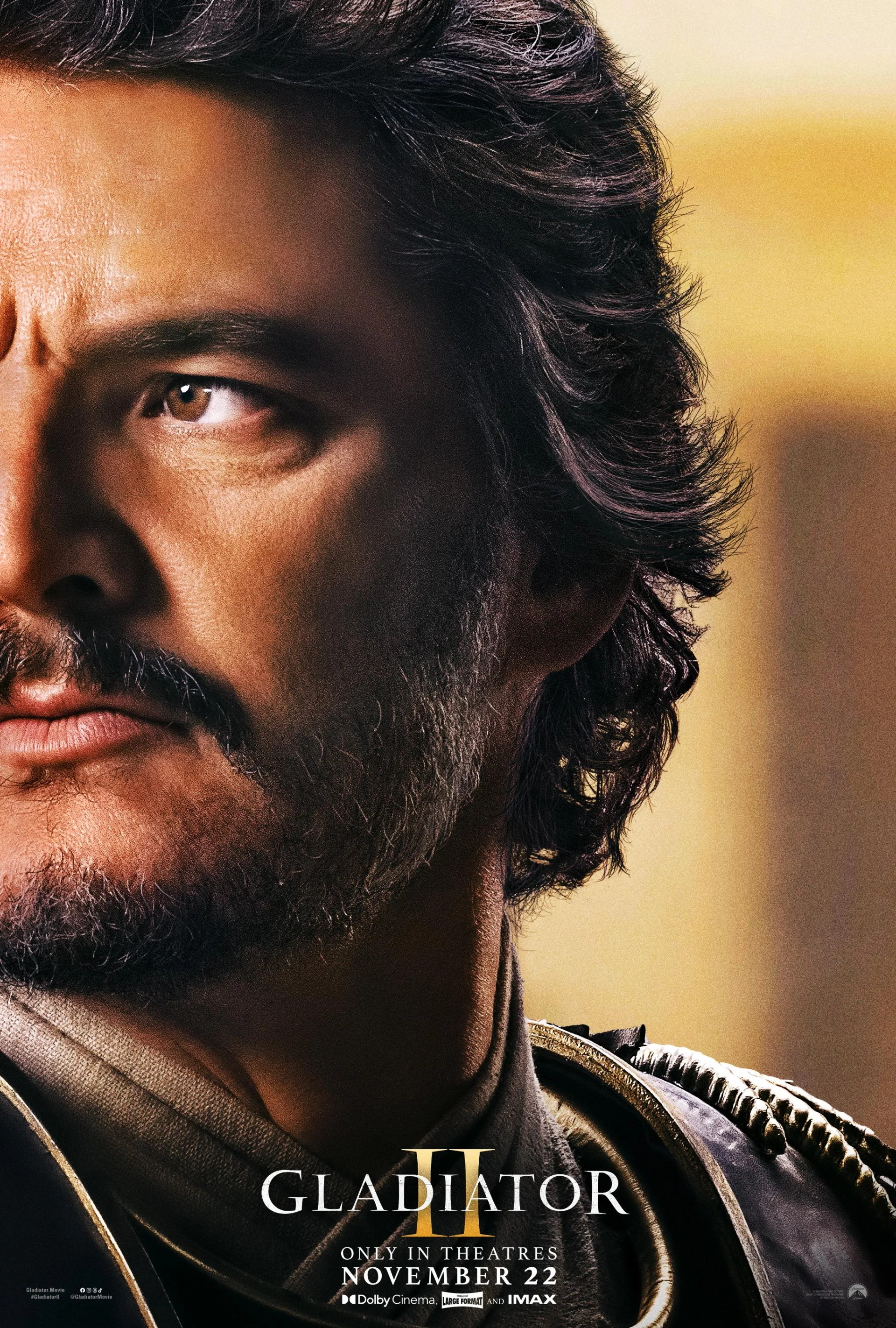 Pedro Pascal in Gladiator II (2024)