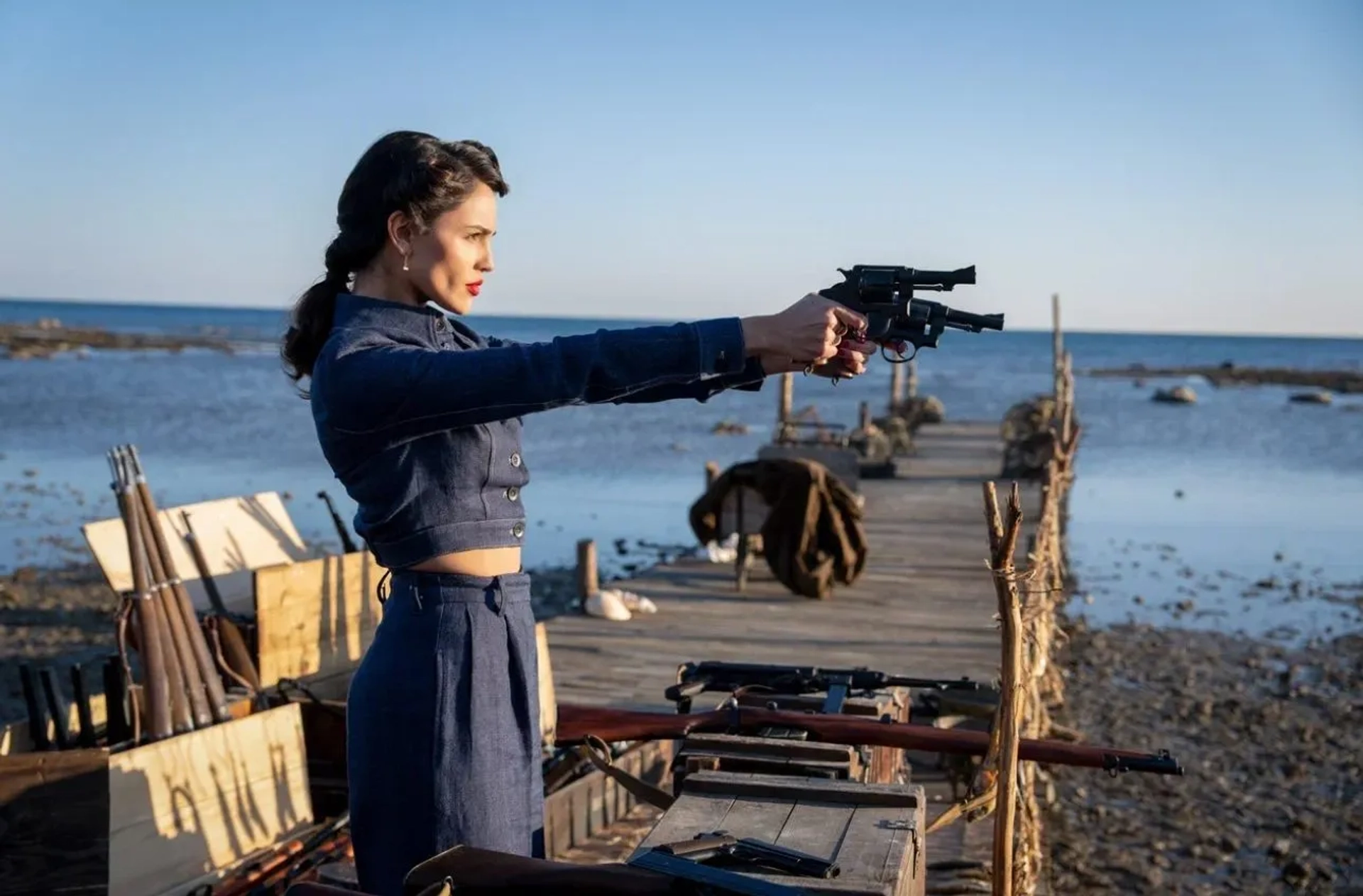 Eiza González in The Ministry of Ungentlemanly Warfare (2024)