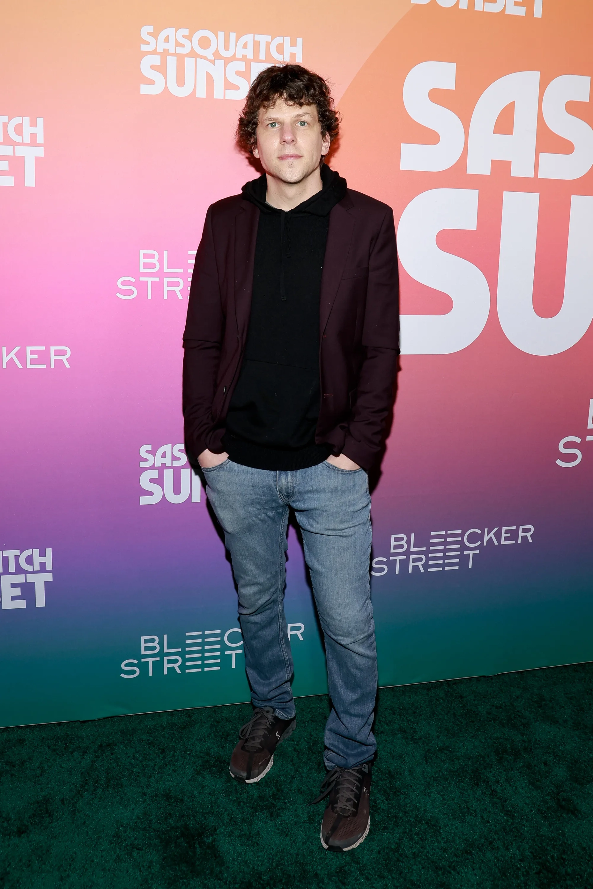 Jesse Eisenberg at an event for Sasquatch Sunset (2024)