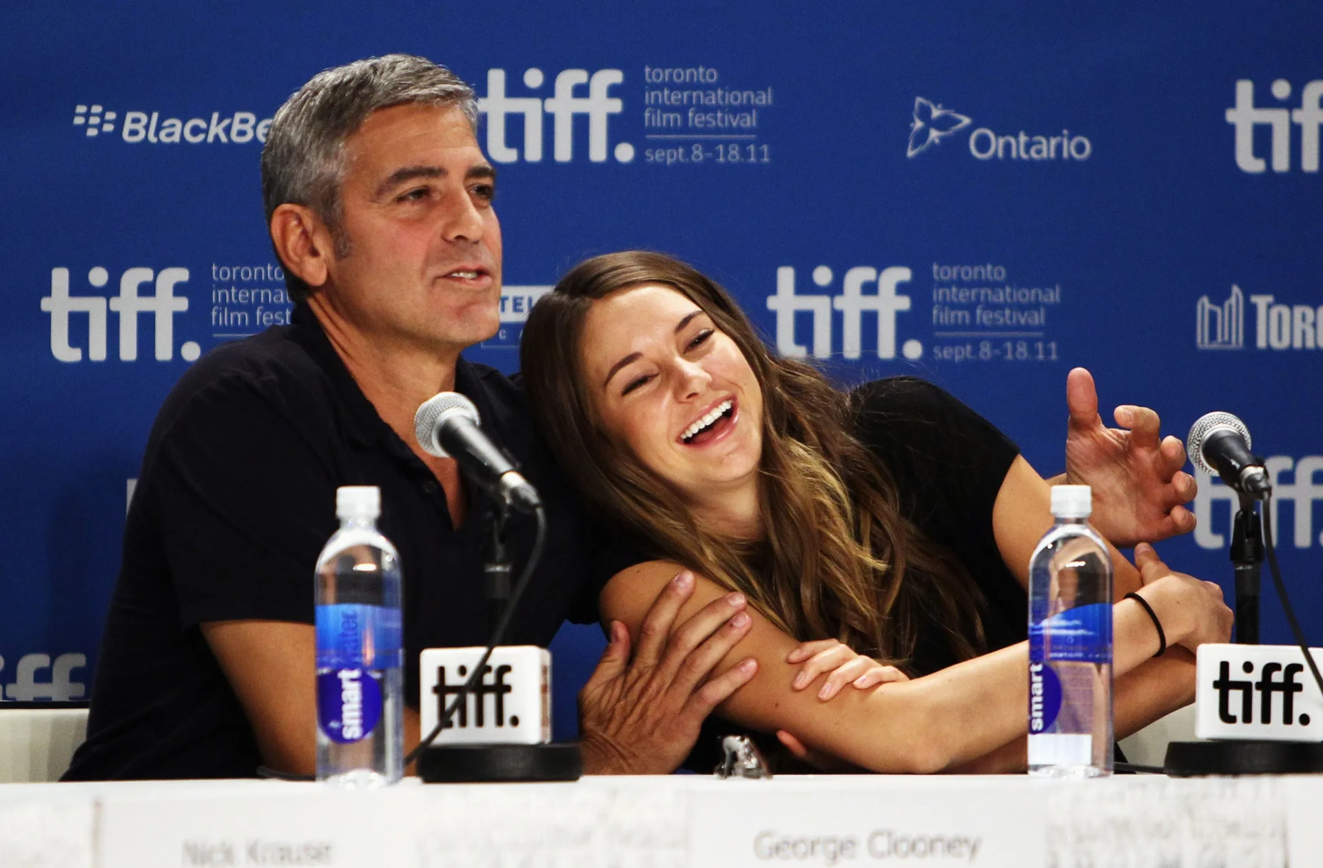 George Clooney and Shailene Woodley at an event for The Descendants (2011)