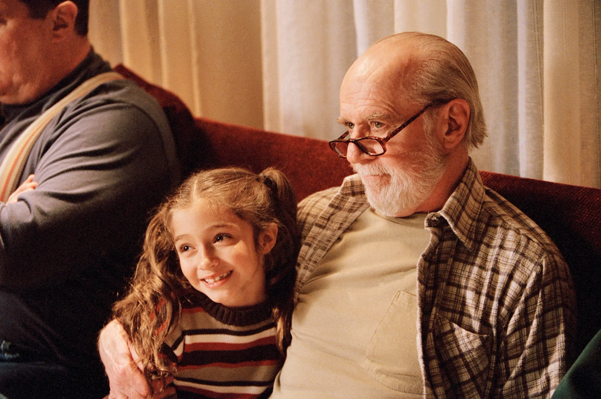 George Carlin and Raquel Castro in Jersey Girl (2004)