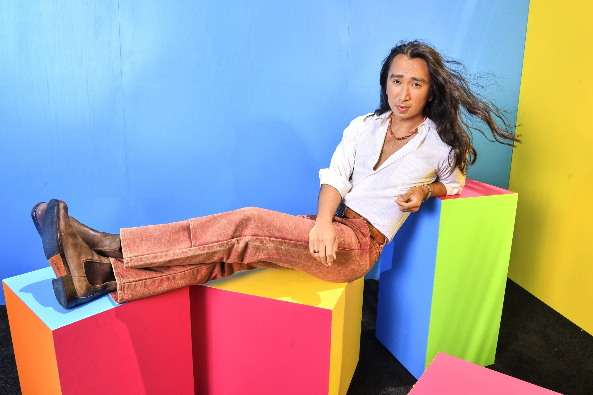 Román Zaragoza in Ghosts (2021)