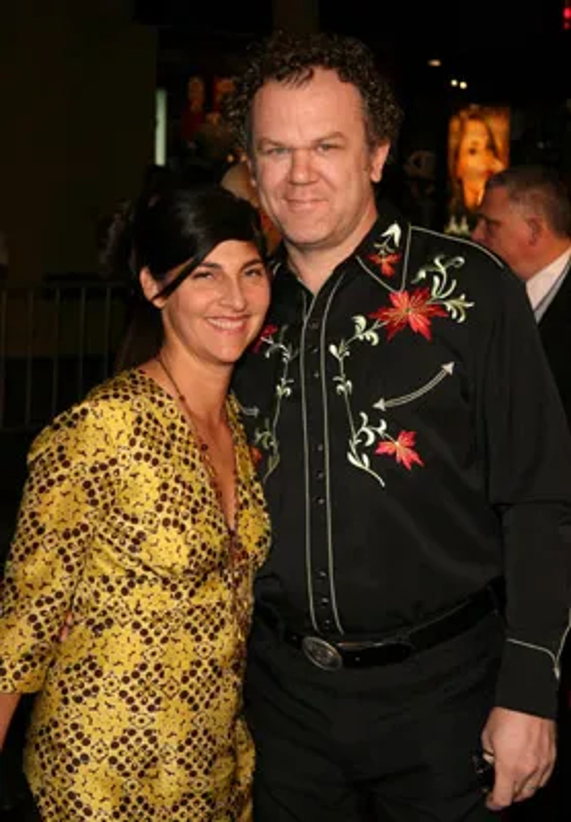 John C. Reilly and Alison Dickey at an event for Borat (2006)