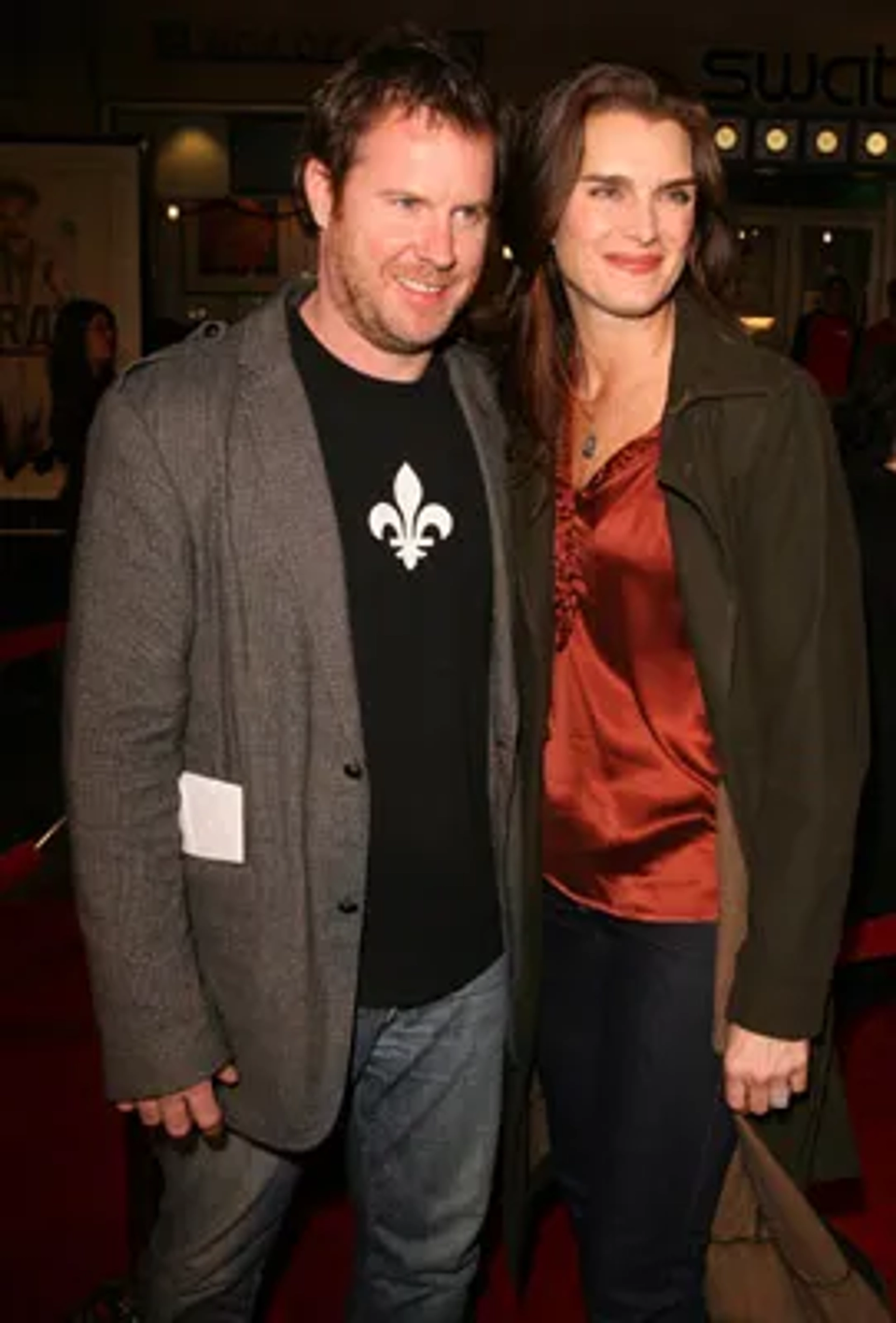 Brooke Shields and Chris Henchy at an event for Borat (2006)