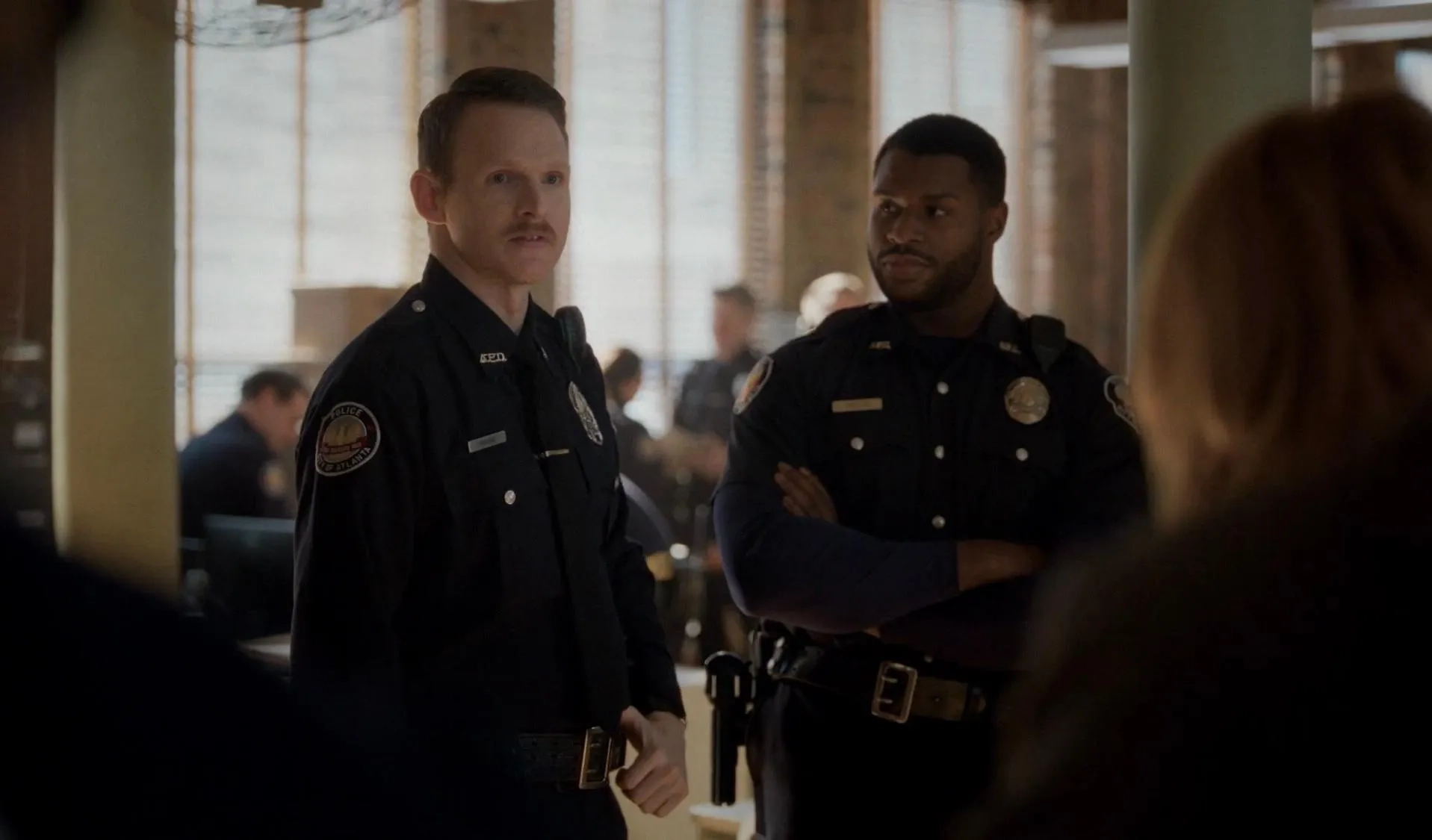 Cedrick Cooper and Isaiah Stratton in Will Trent (2023)