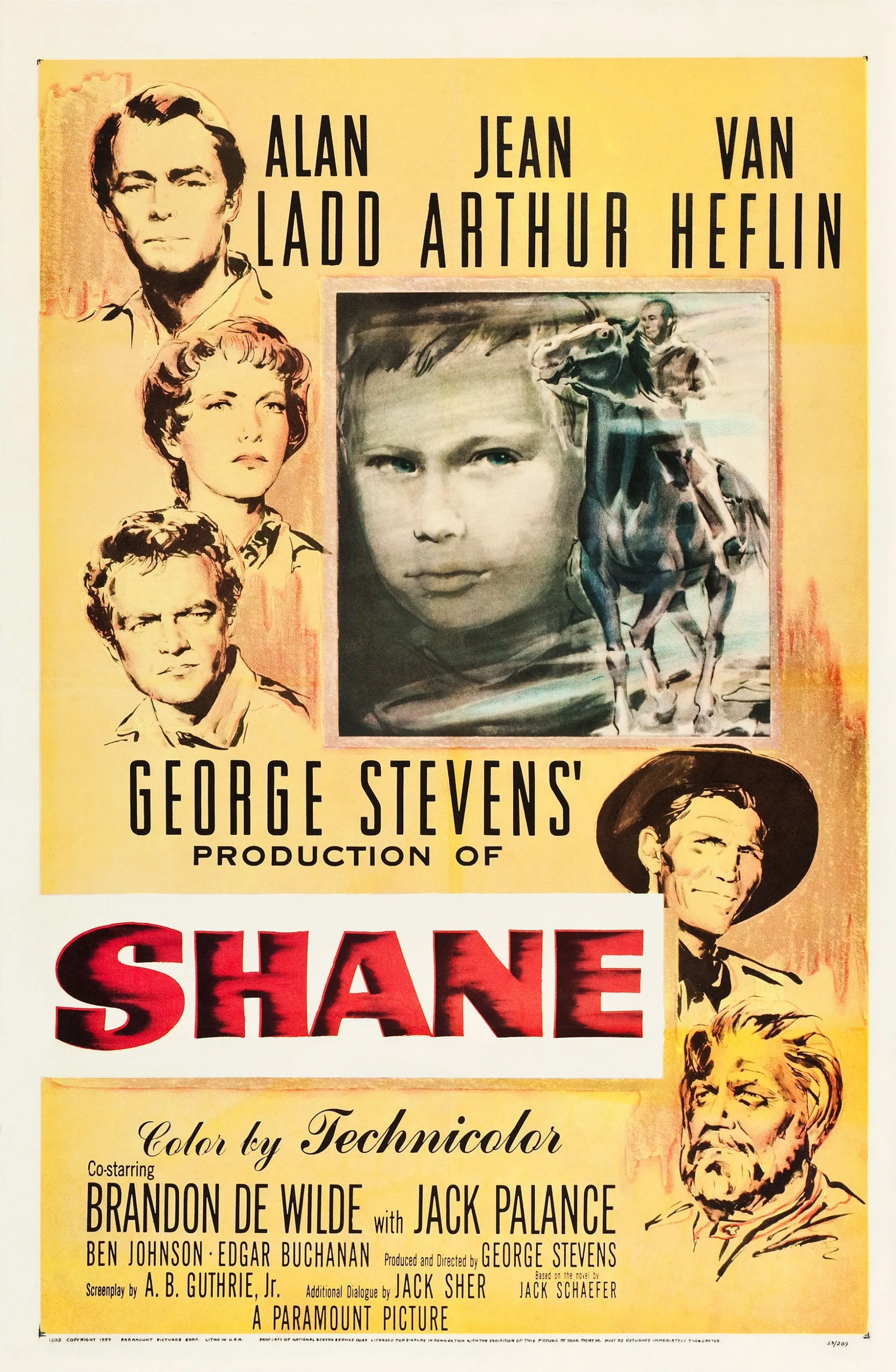 فیلم شین 1953