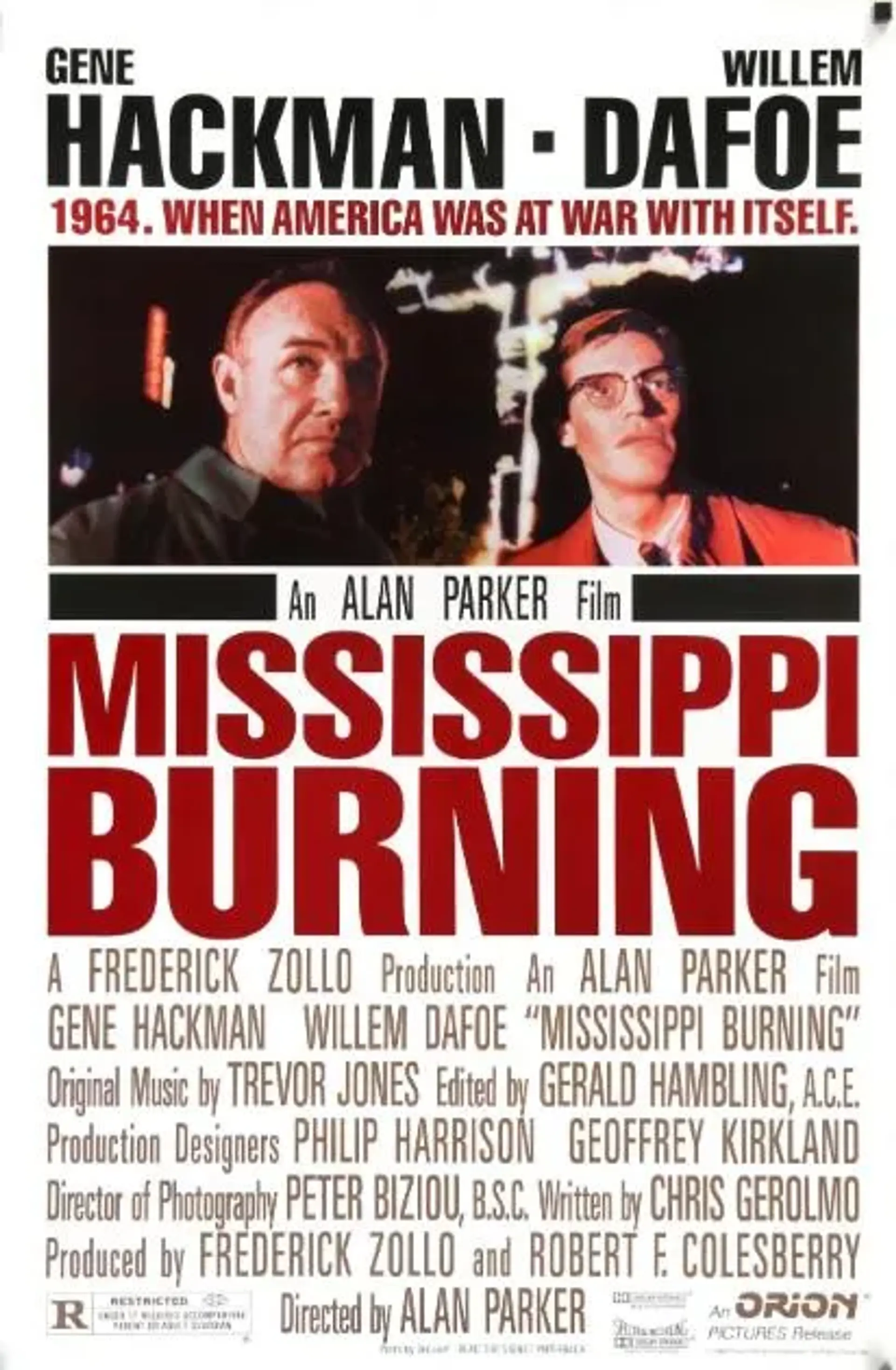 فیلم میسیسیپی می‌ سوزد (Mississippi Burning 1988)