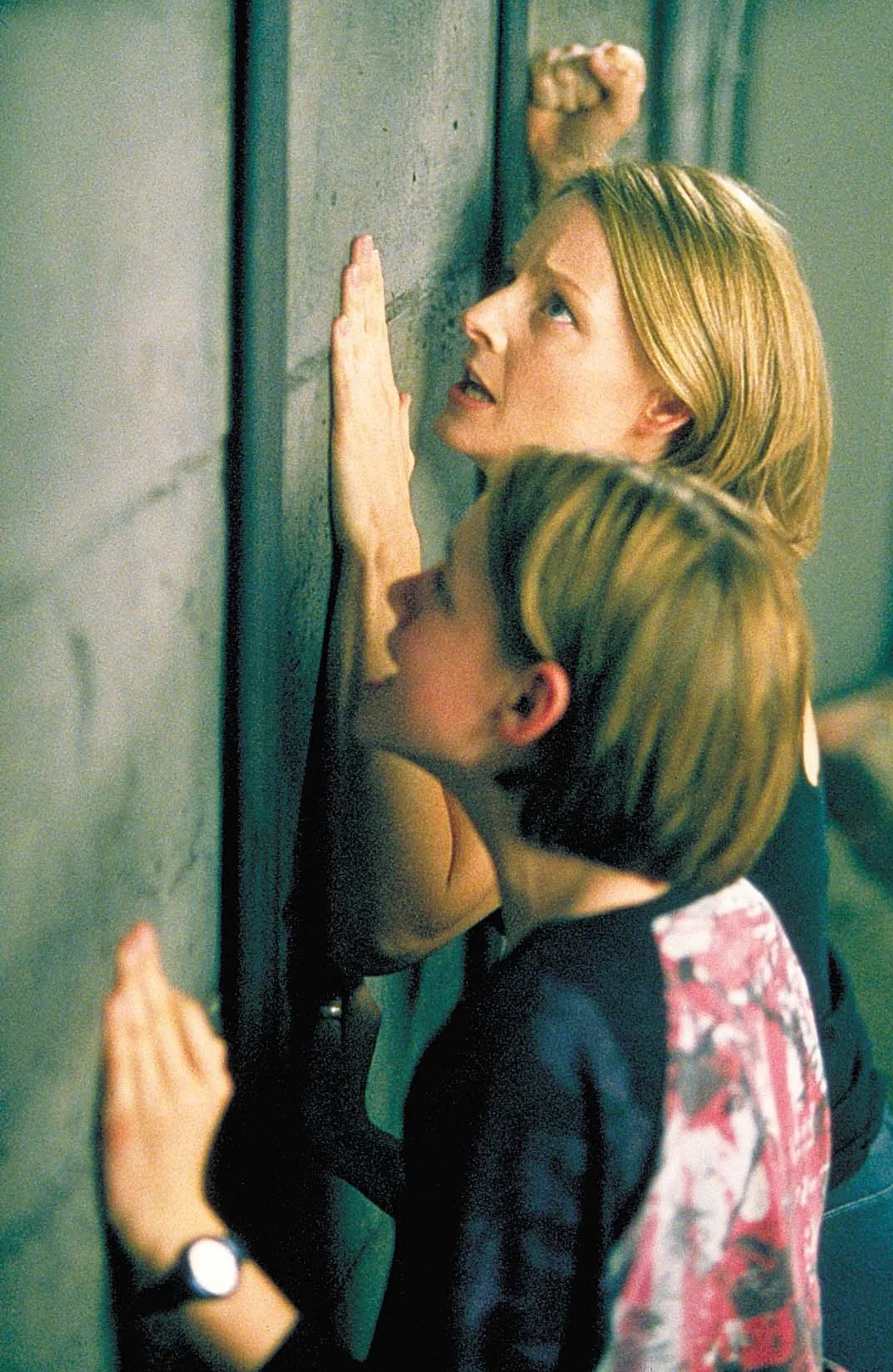 Jodie Foster and Kristen Stewart in Panic Room (2002)